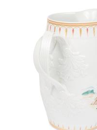 A Large Mottahedeh Porcelain Pitcher