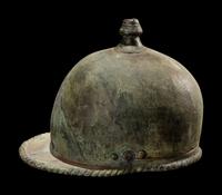 A Roman Bronze Montefortino Helmet