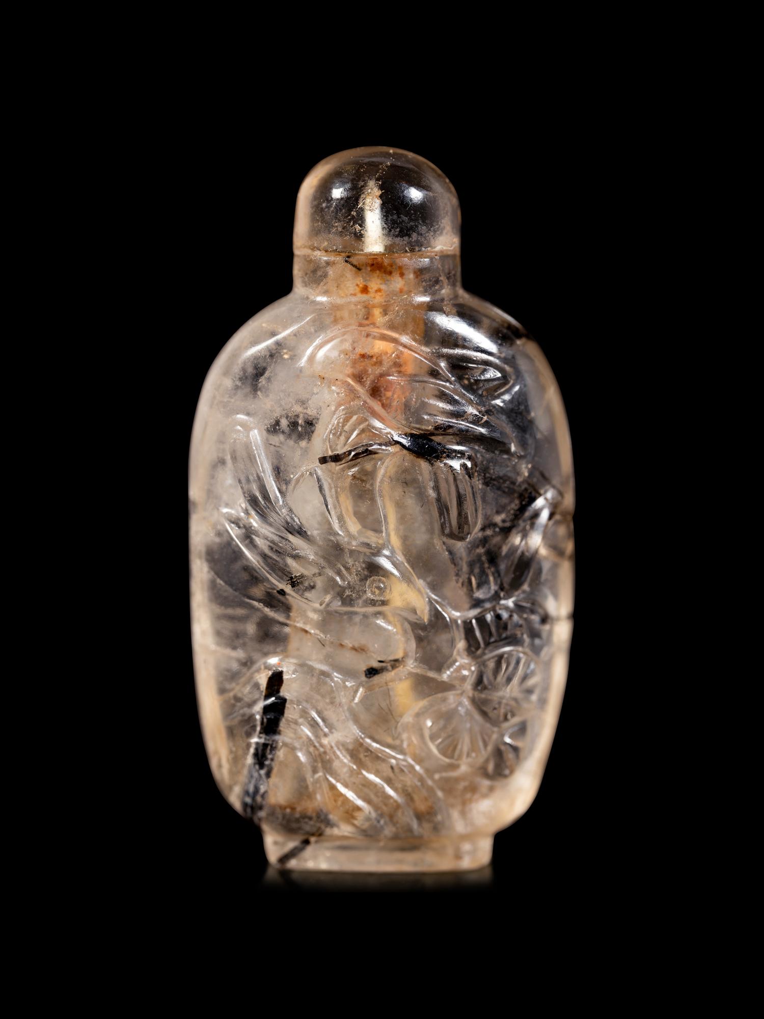 Three Chinese Precious Stone Snuff Bottles