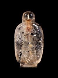 Three Chinese Precious Stone Snuff Bottles