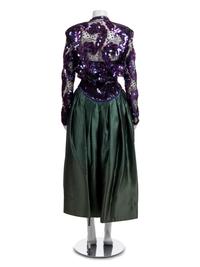 Geoffrey Beene Sequined Dress with Bolero, Fall 1986