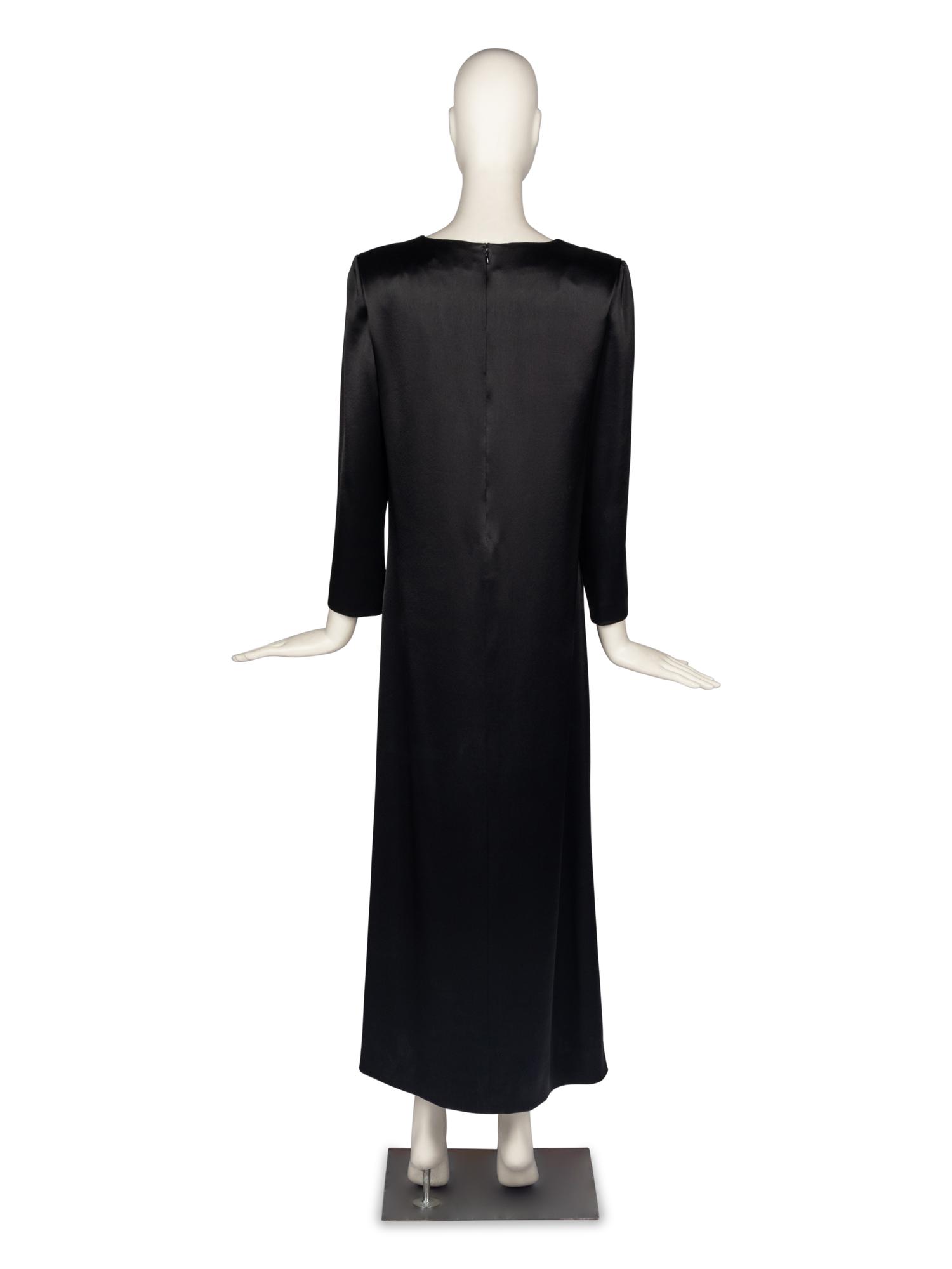 Pierre Cardin Haute Couture Silk Butterfly Gown