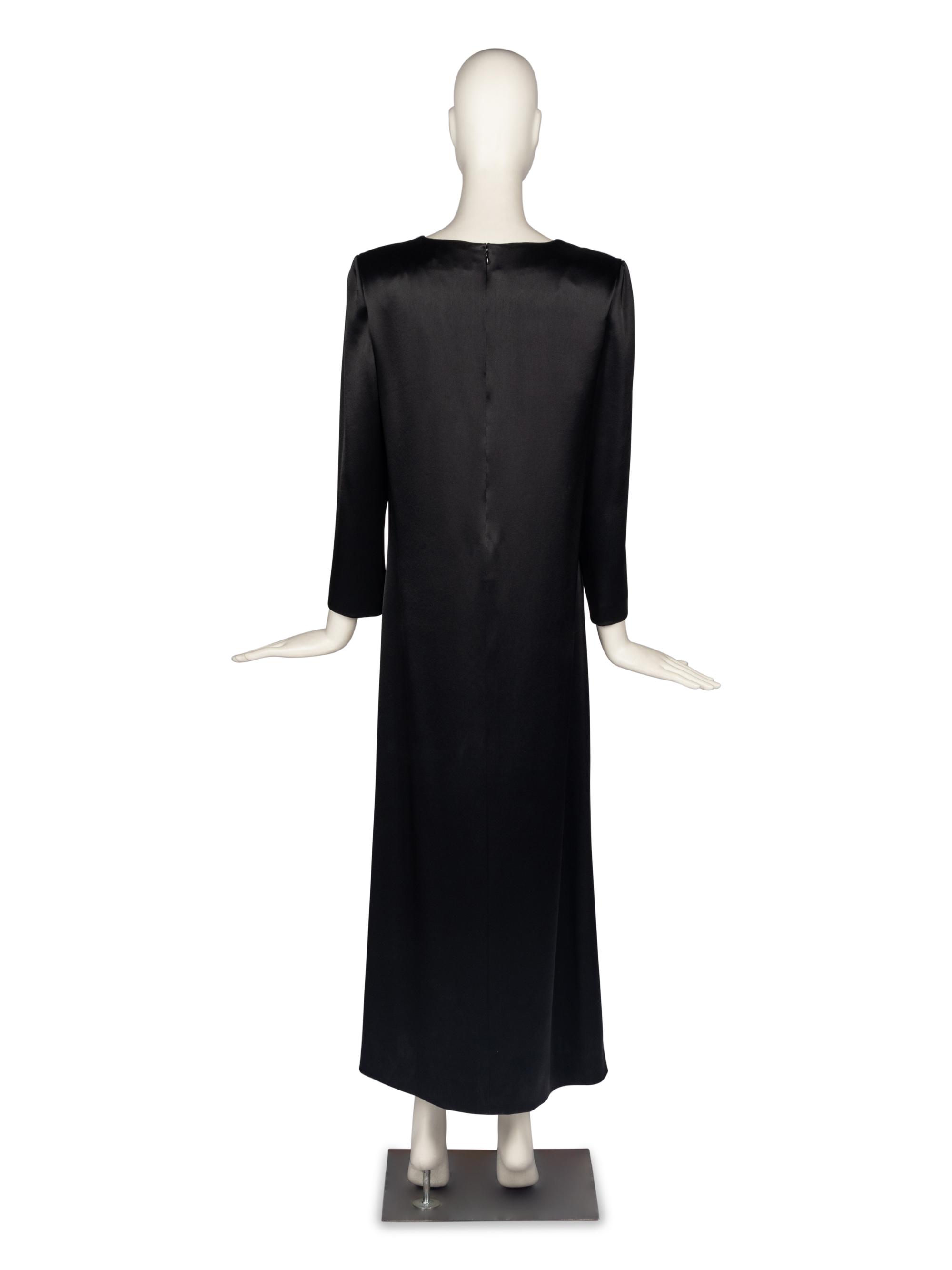 Pierre Cardin Haute Couture Silk Butterfly Gown