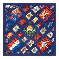 Hermès, Three Scarves & One Handkerchief