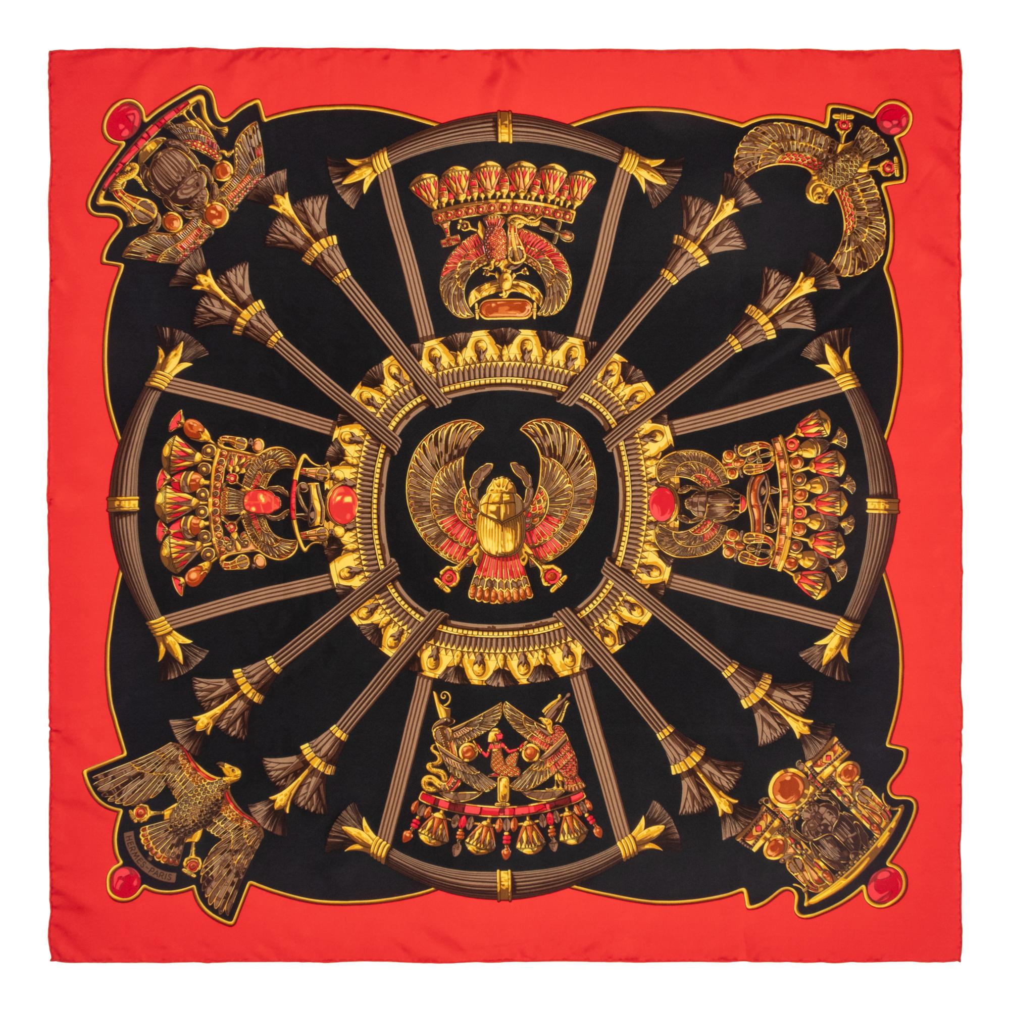 Four Hermès Scarves