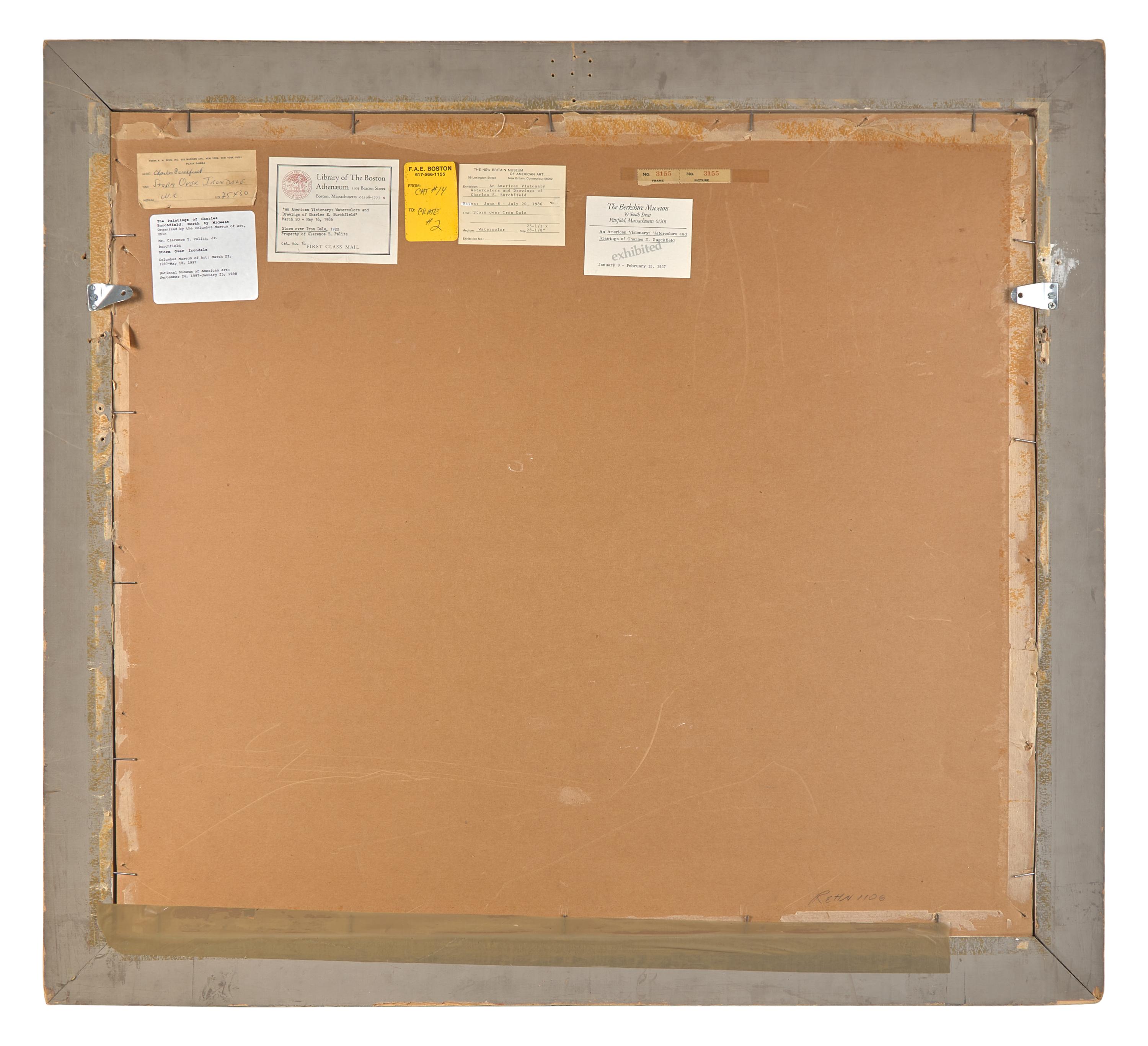 Storm over Irondale, 1920