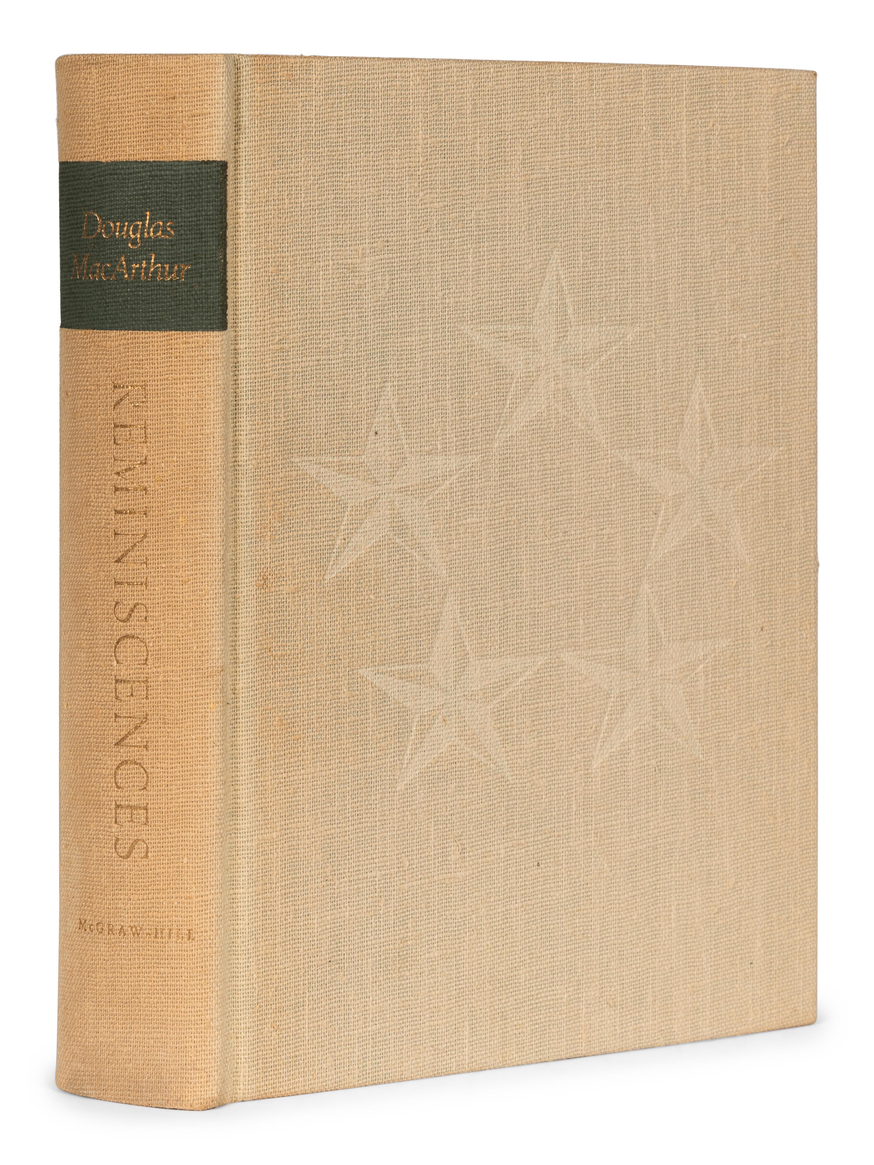 MacARTHUR, Douglas (1880-1964). Reminiscences . New York: McGraw-Hill Company, 1964.