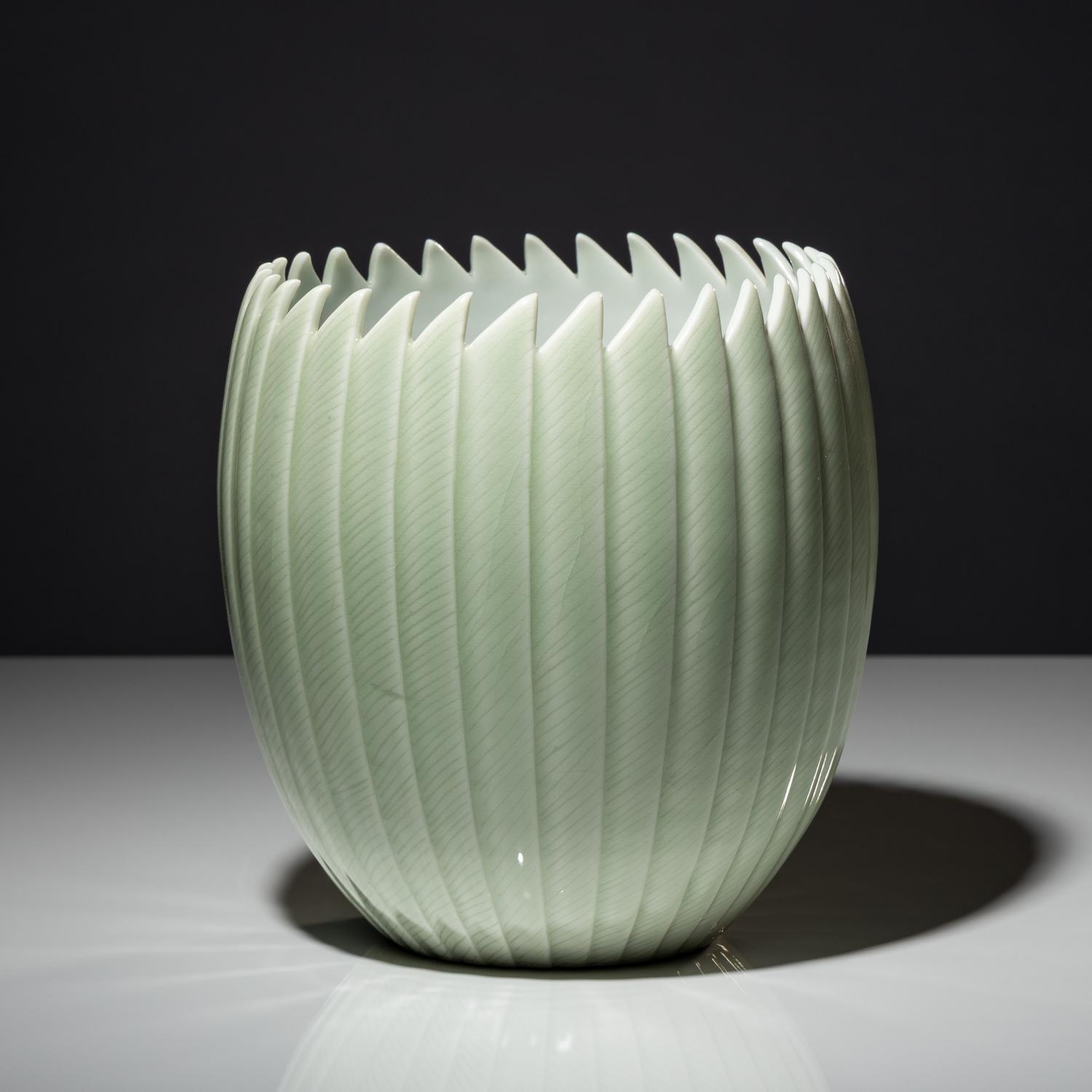 Fluted Celadon bowl, 1995