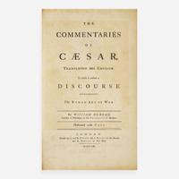 [Literature] [Caesar, Gaius Julius] Duncan, William The Commentaries of Caesar, Translated into English. To which is prefixed a Discourse Concerning The Roman Art of War