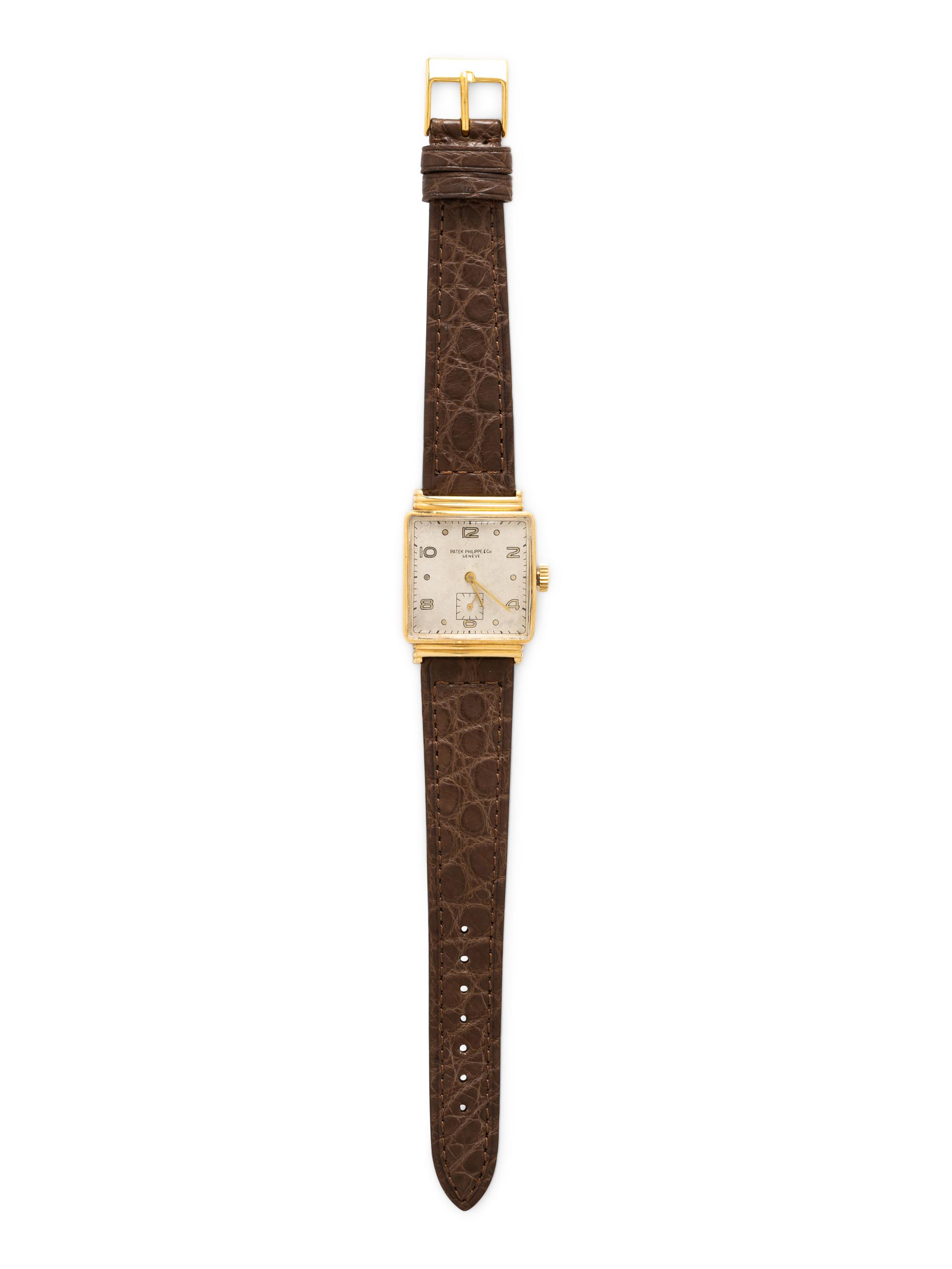 PATEK PHILIPPE, 'PRE-REFERENCE' 18K YELLOW GOLD WATCH