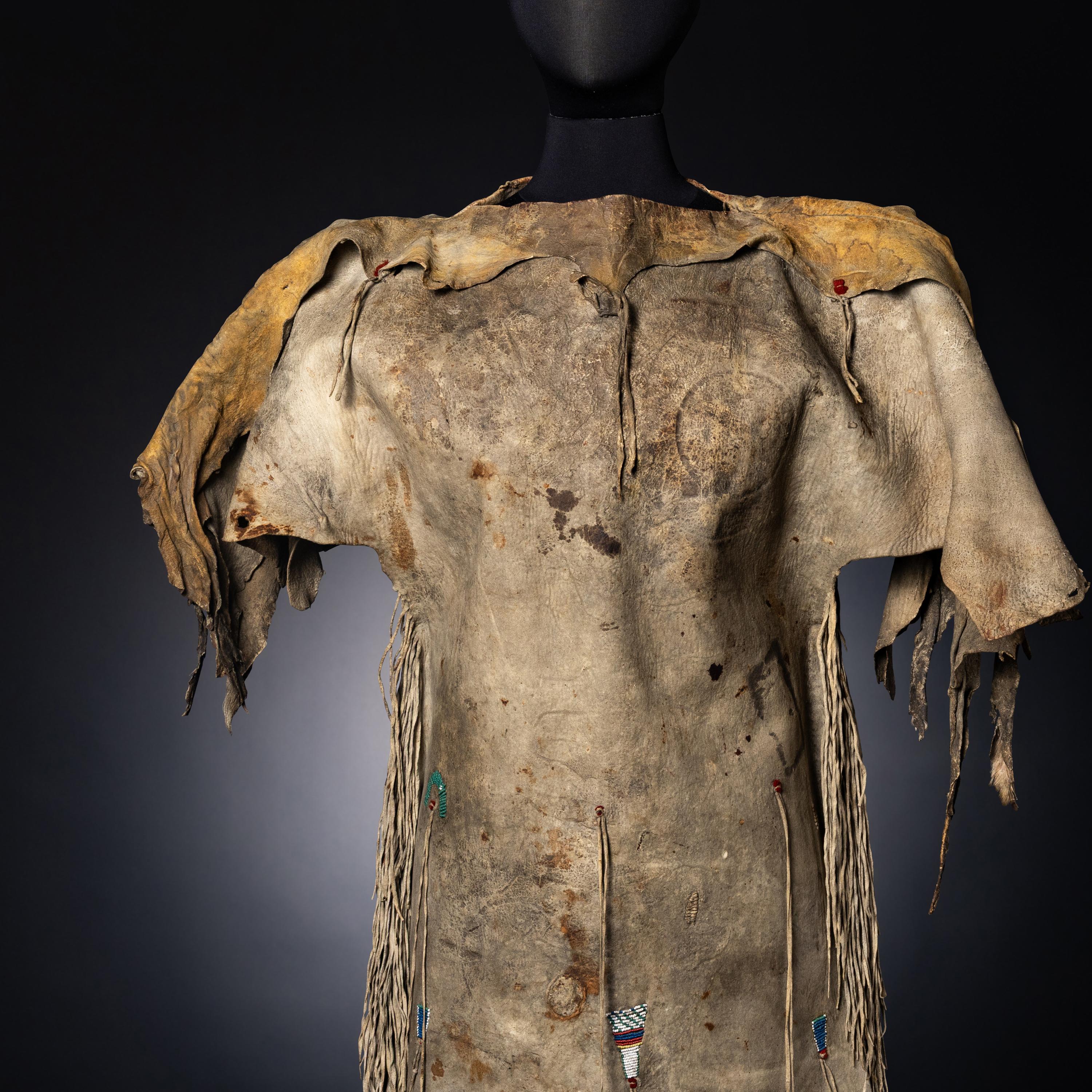 Early Upper Missouri Hide Dress