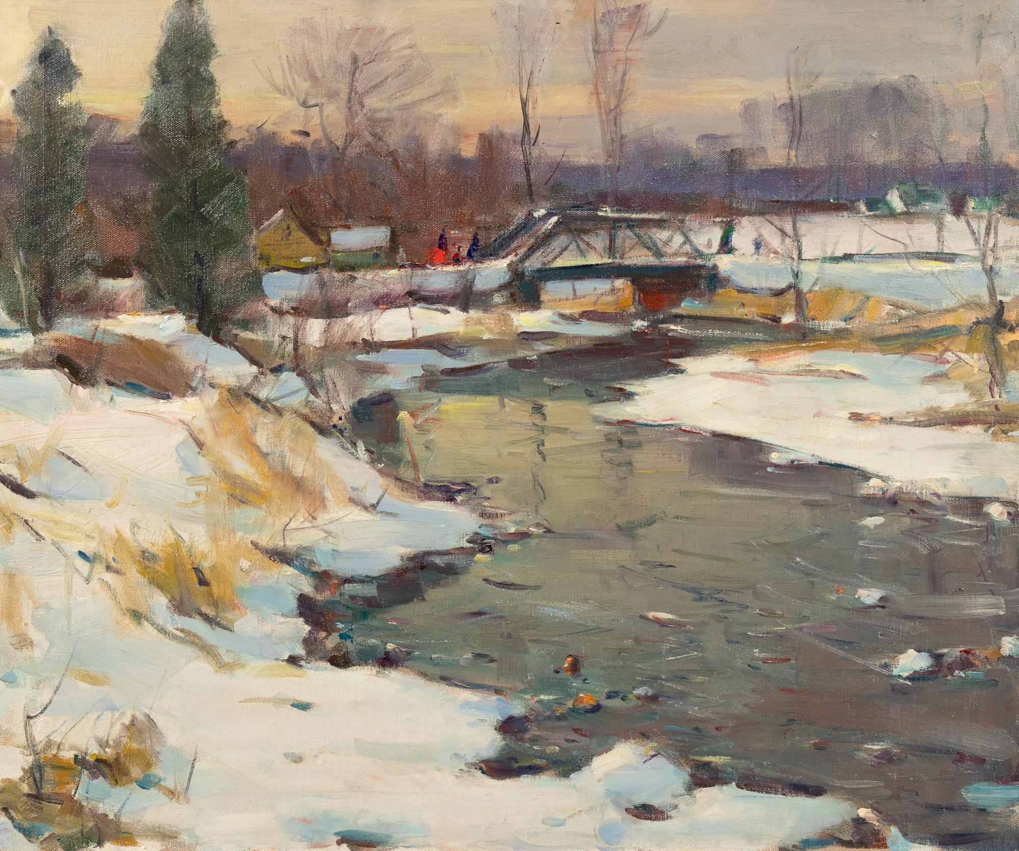 Along the Snowy Bank