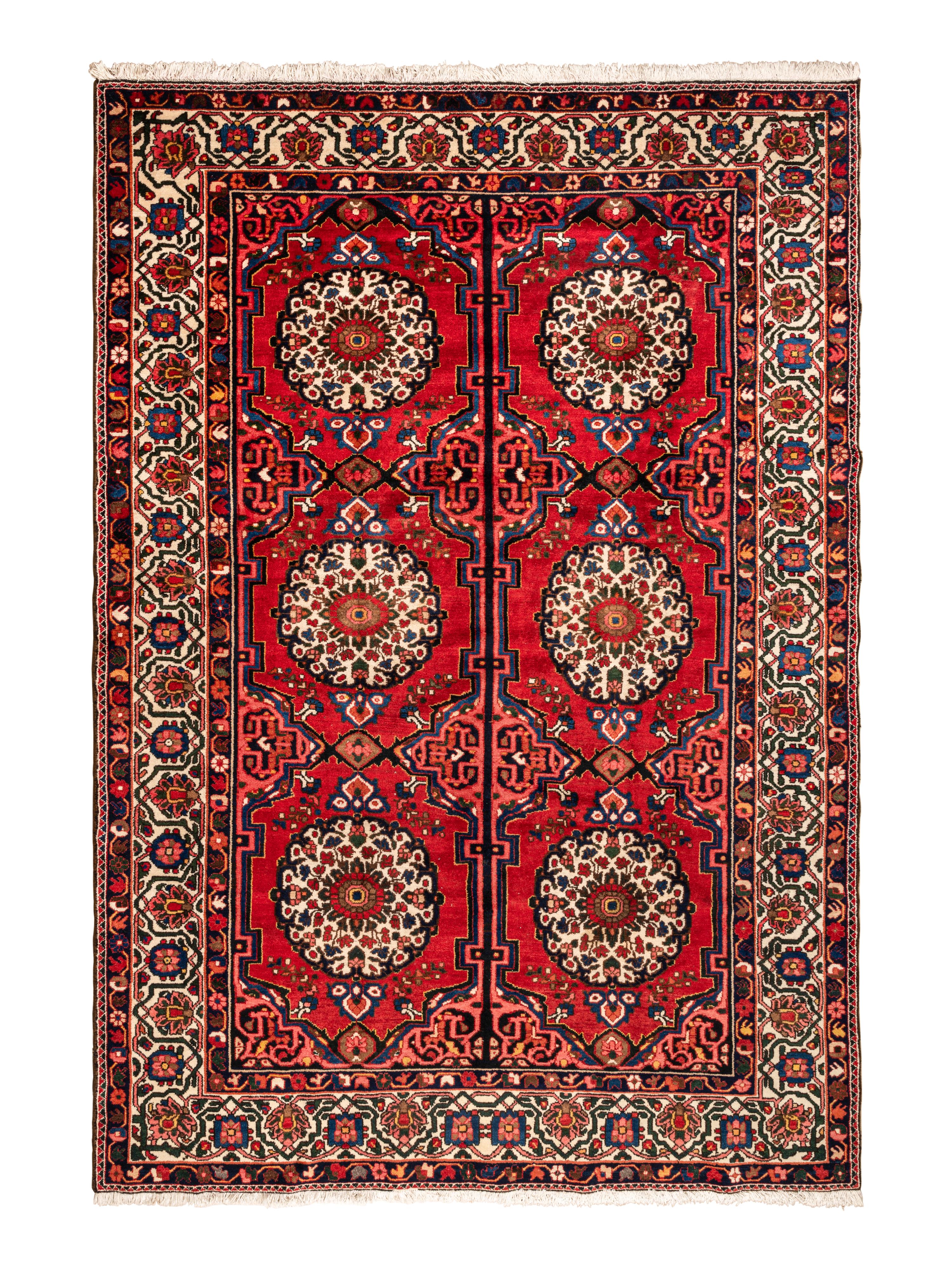 A Bakhtiari Wool Rug