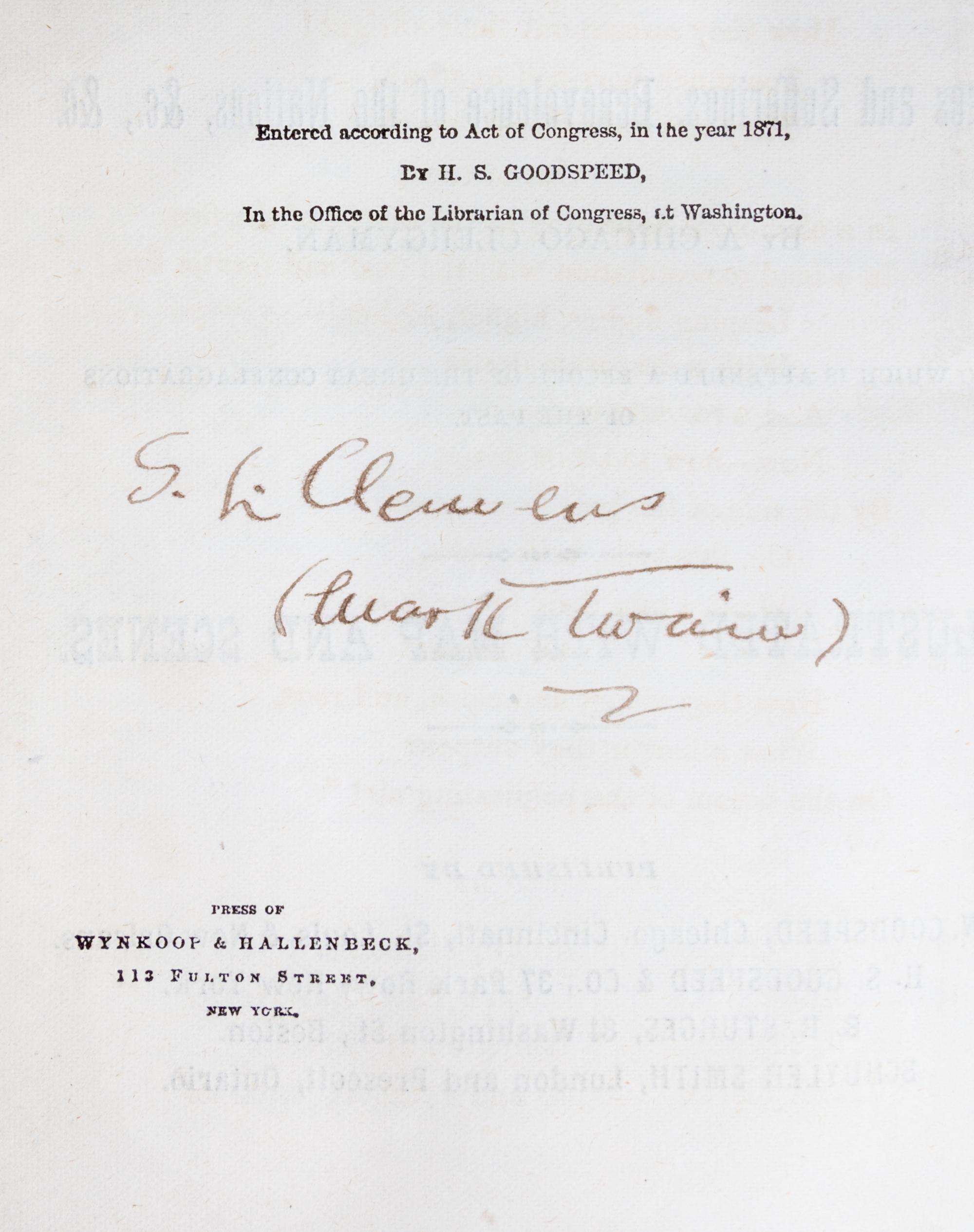 (CHICAGO, FIRE) A group of four books on the Chicago Fire of 1871