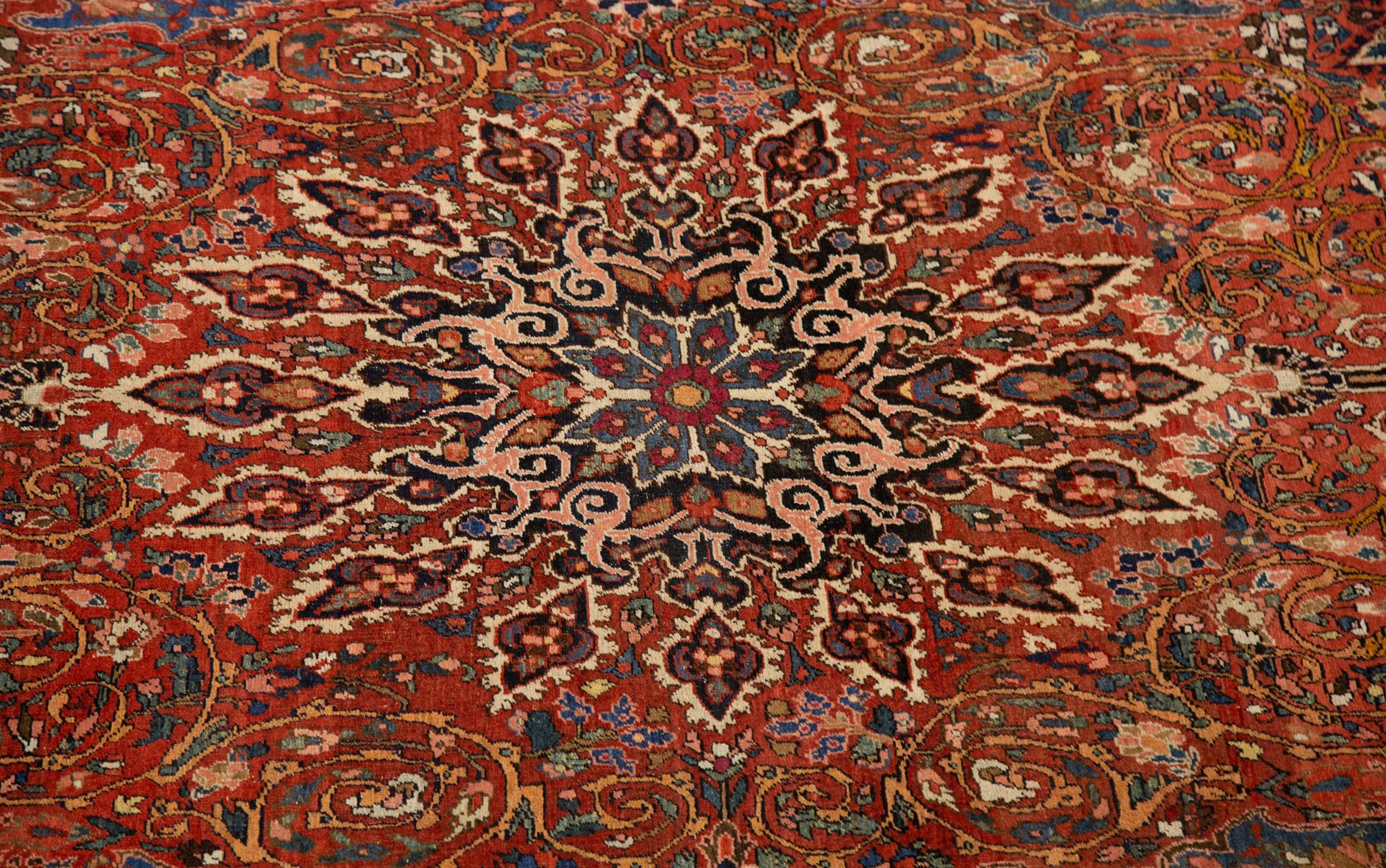 A Persian Najafabad Wool Rug