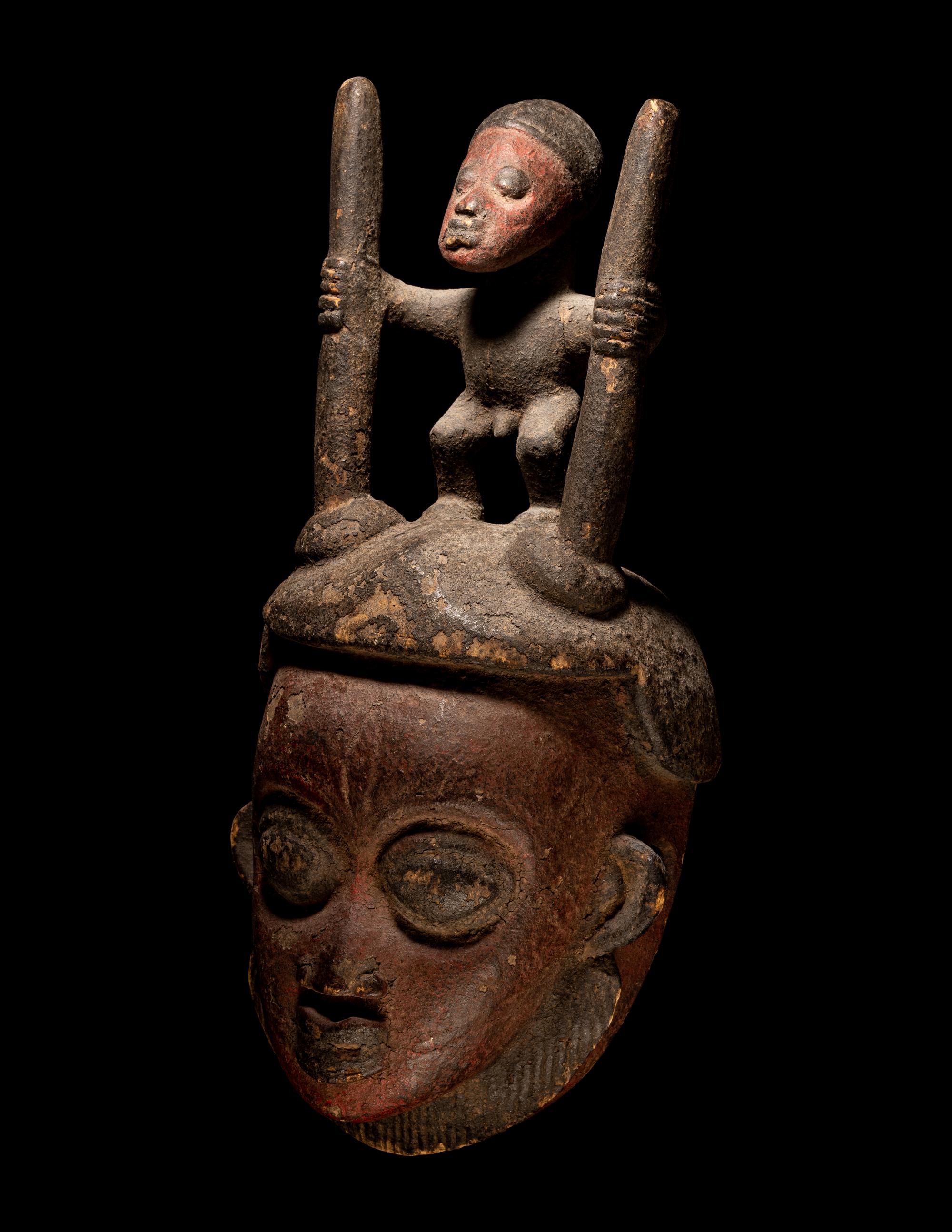 A Punu Wood Mask