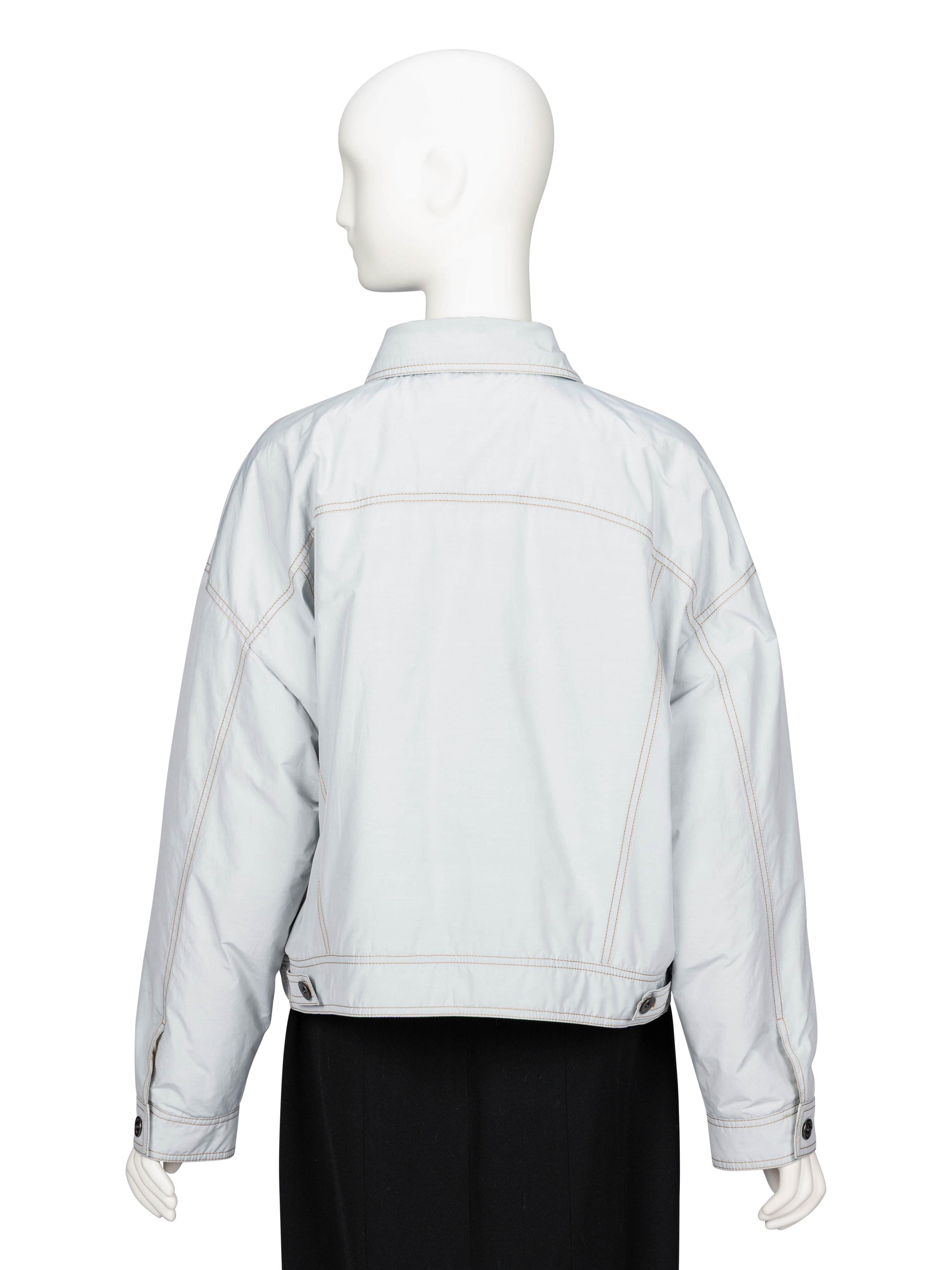 Brunello Cucinelli, Padded Taffeta Western Jacket