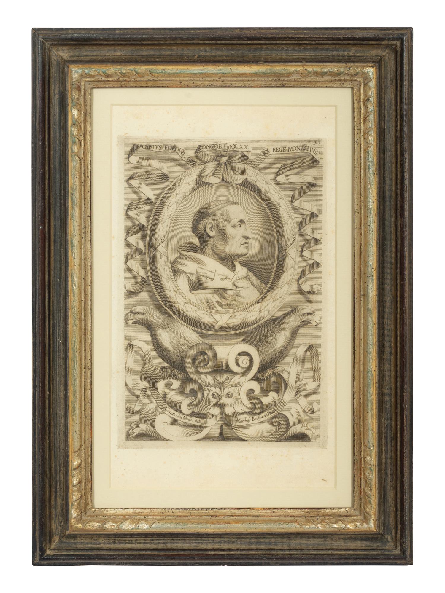 A Set of Eight Italian Engravings