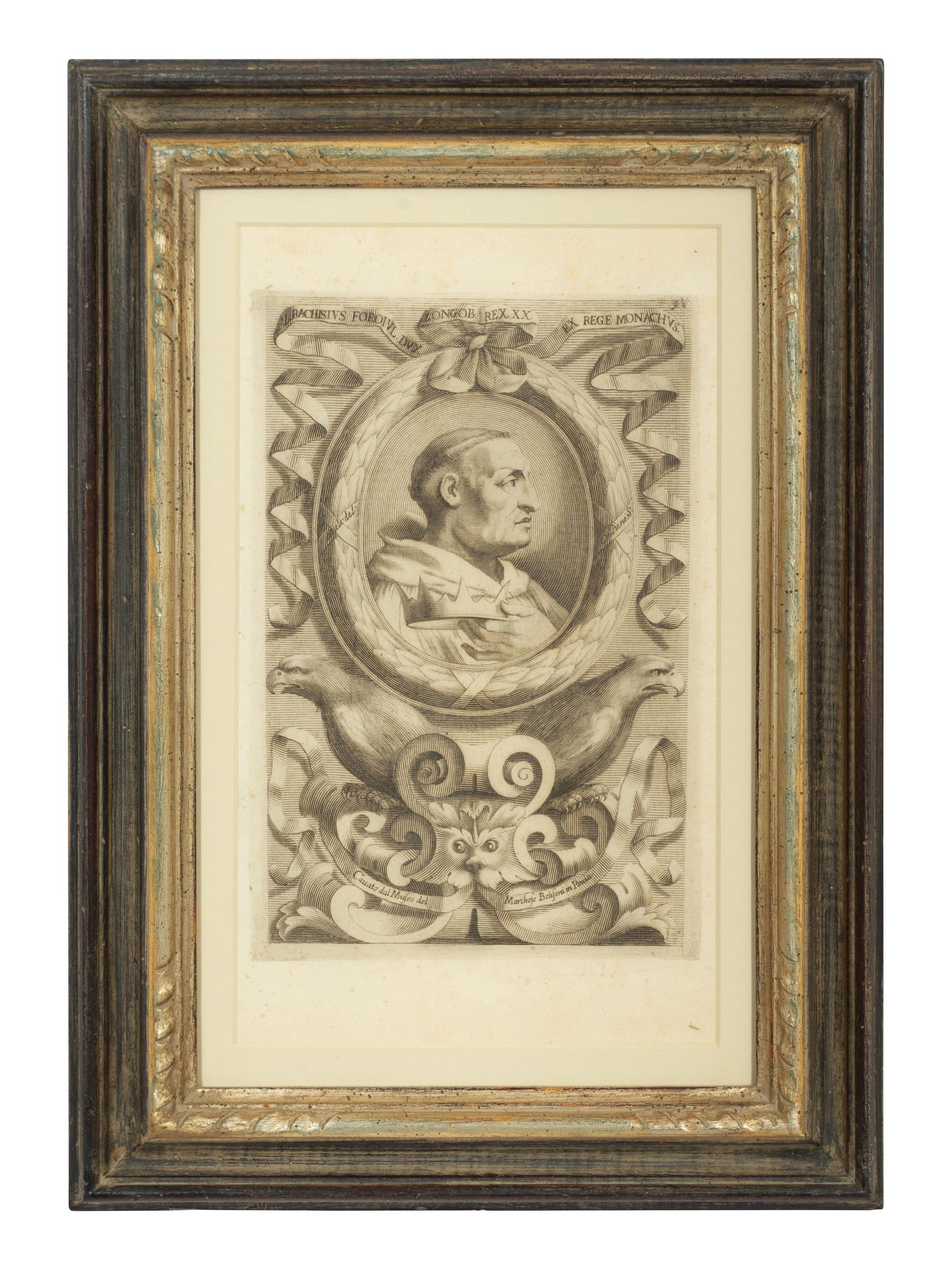 A Set of Eight Italian Engravings