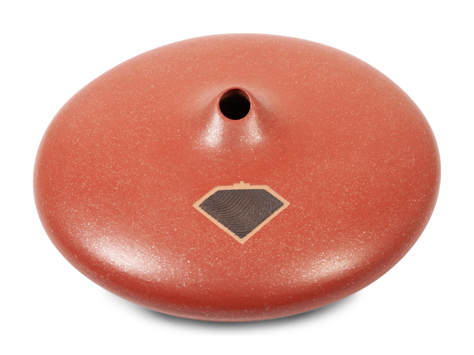 Micaceous Shifting Sands Redware Pottery Jar