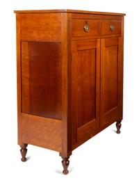 A Federal Style Cherrywood Cabinet