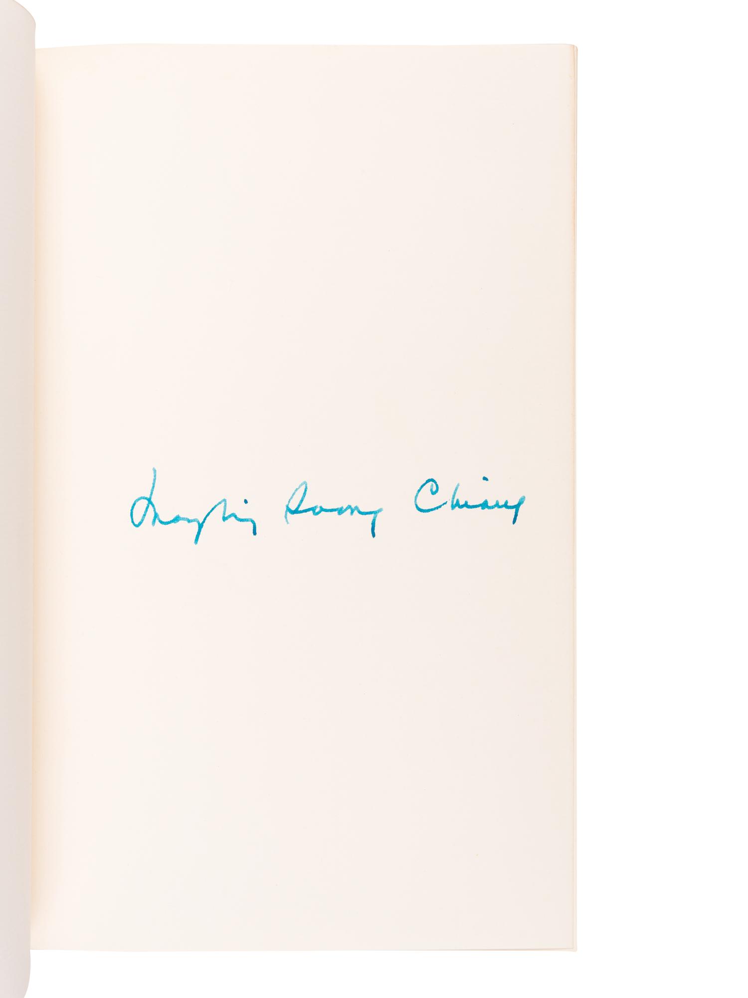 KAI-SHEK, Madame Chiang (May-ling Soong Chiang) (1898-2003). Selected Speeches 1958-1959. Taipei: the Office of the President, 1959.