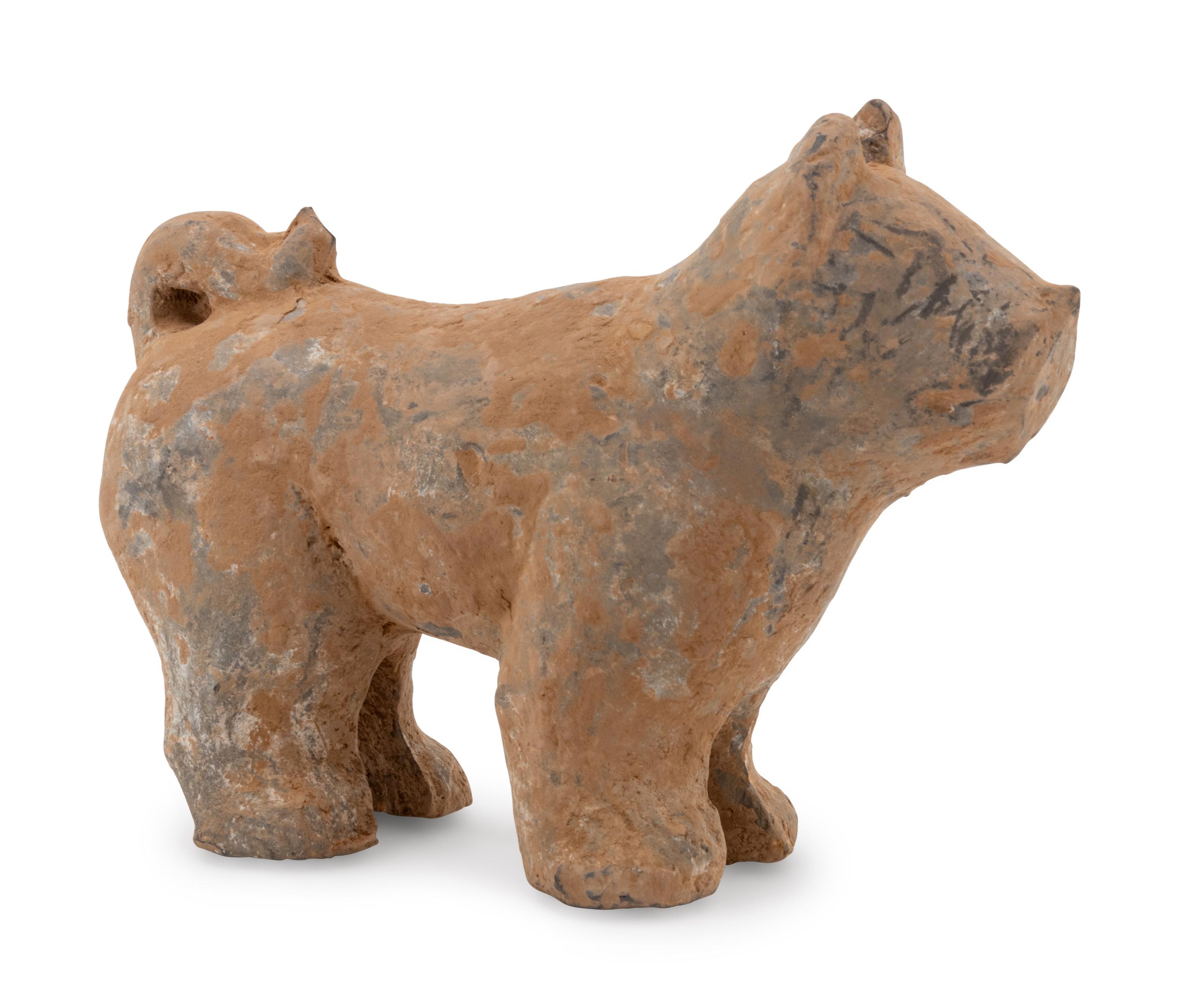 A Chinese Pottery Animal Figure