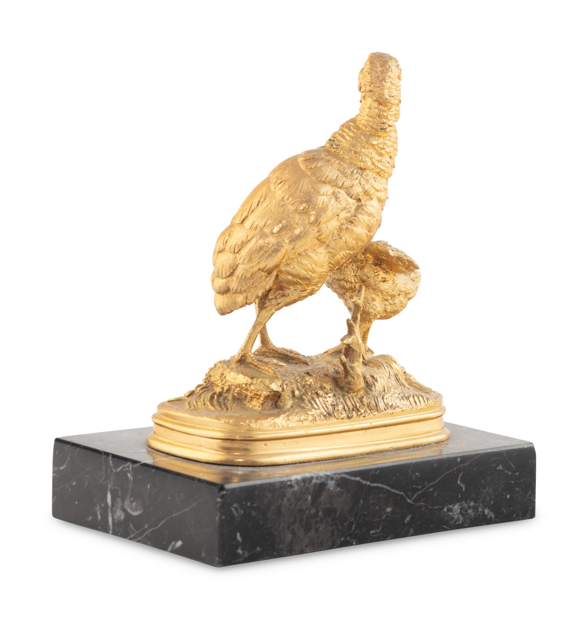 Two French Bronze Animal Figures