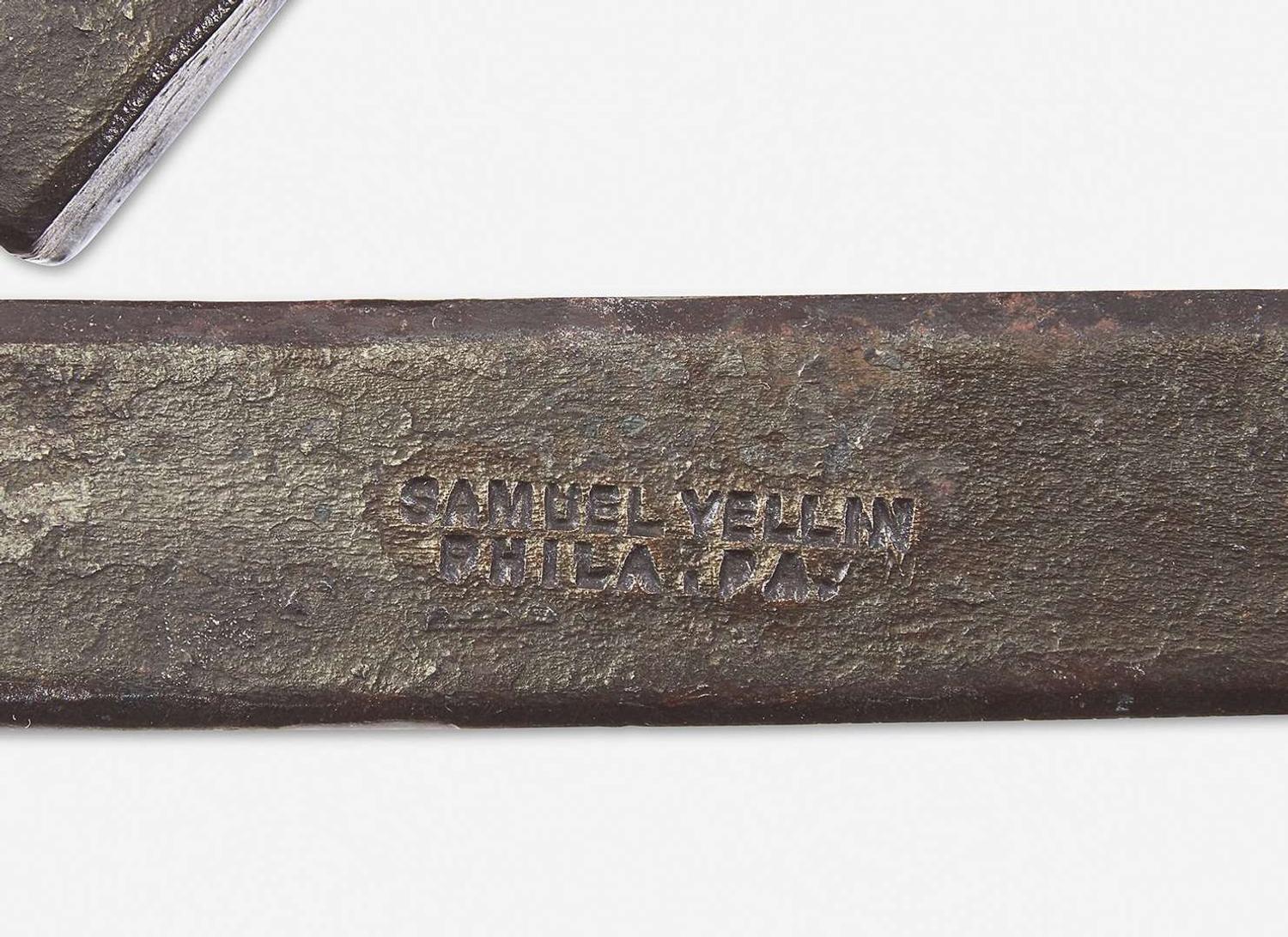 Samuel Yellin, "Sketch in Iron", A Study for the Philadelphia Museum of Art