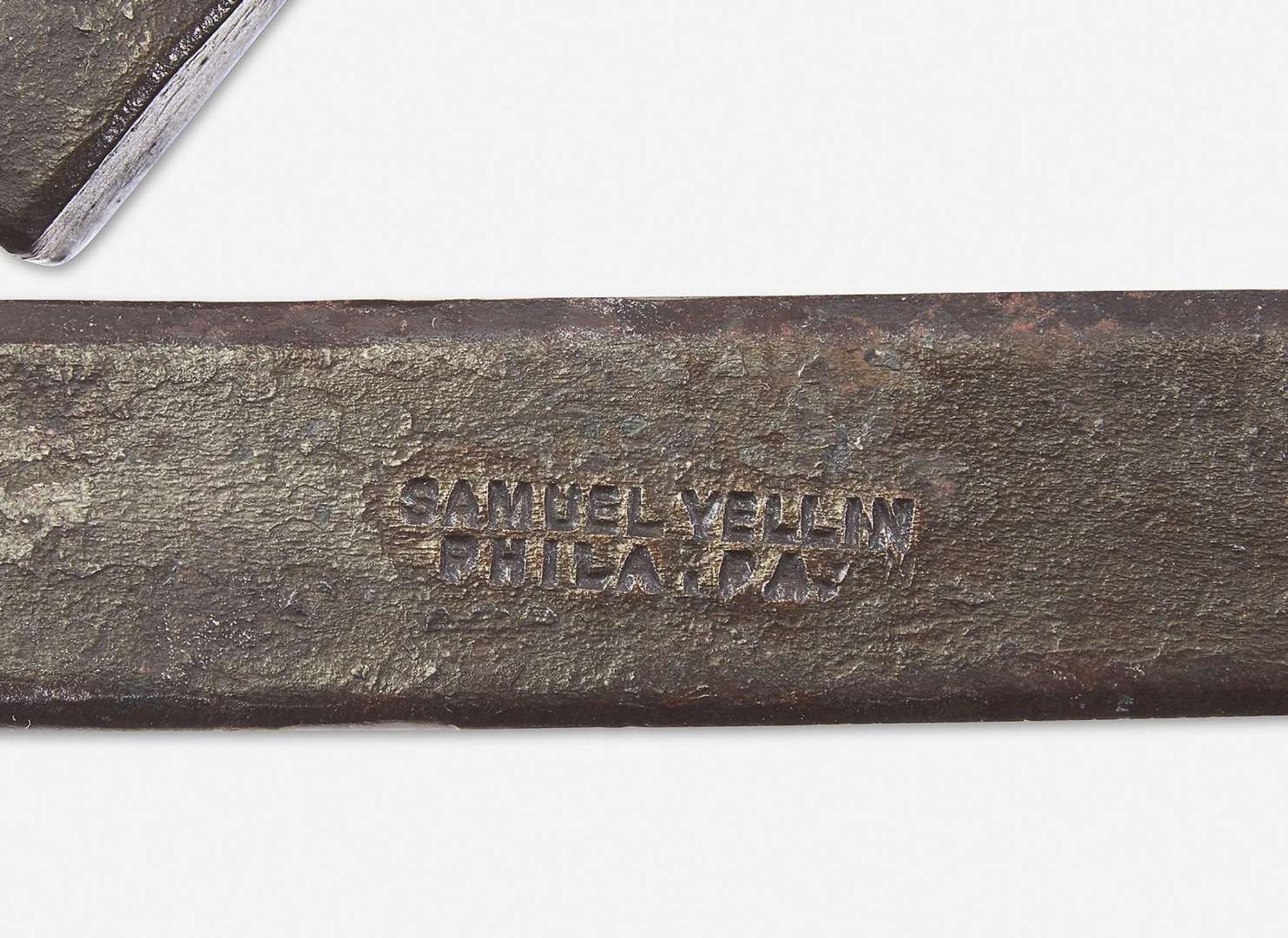 Samuel Yellin, "Sketch in Iron", A Study for the Philadelphia Museum of Art