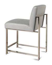 A Set of Four Contemporary Leather-Upholstered Chairs