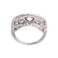 ART DECO, DIAMOND RING