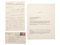 [CAPONE, Alphonse ("Al")] -- [NESS, Eliot (1903-1957)]. Partial draft typescript detailing Eliot Ness's recollections of his time with "The Untouchables" as dictated to his secretary Miss Janet E. Boyd (1935-), [1956].