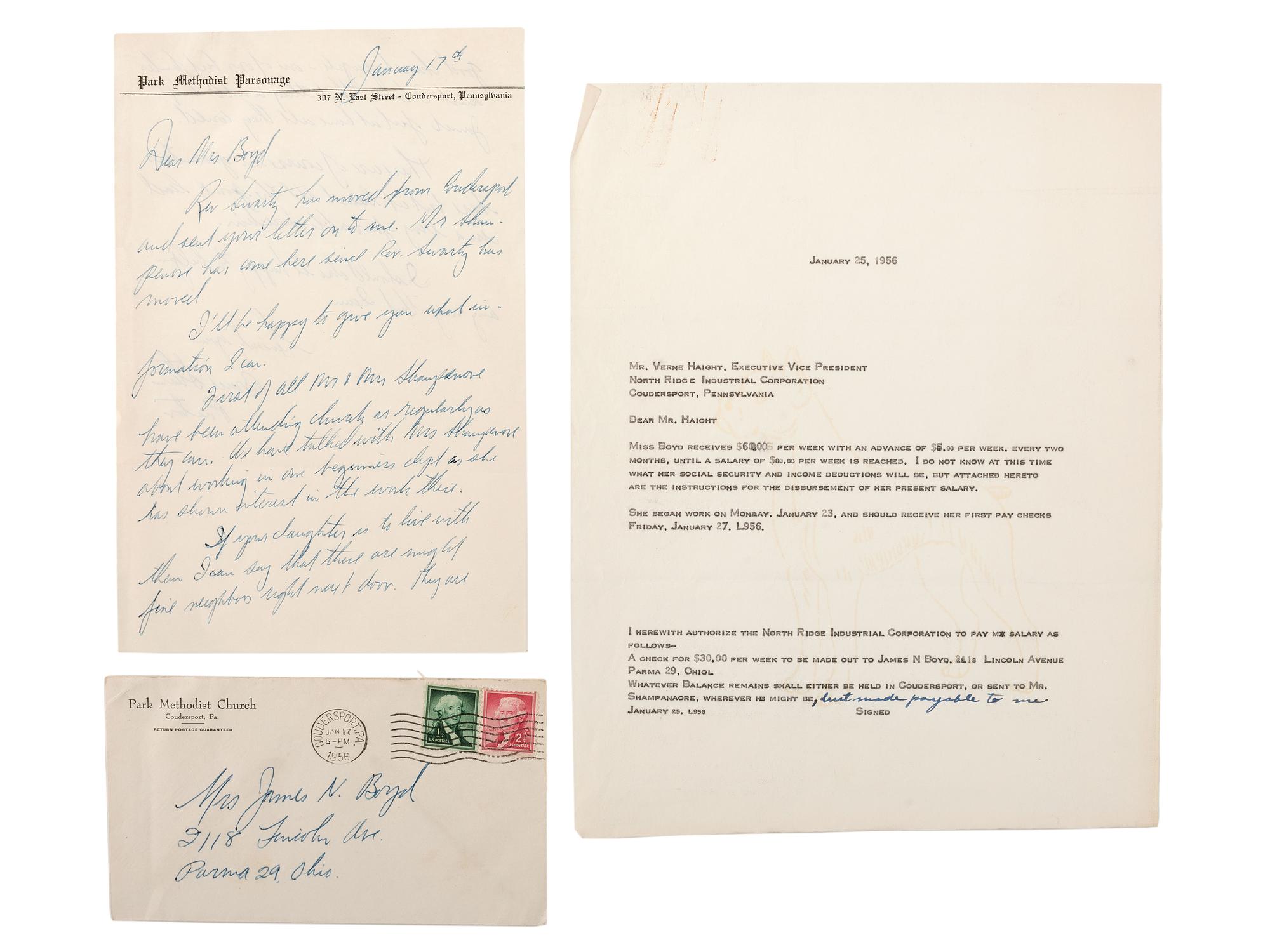 [CAPONE, Alphonse ("Al")] -- [NESS, Eliot (1903-1957)]. Partial draft typescript detailing Eliot Ness's recollections of his time with "The Untouchables" as dictated to his secretary Miss Janet E. Boyd (1935-), [1956].