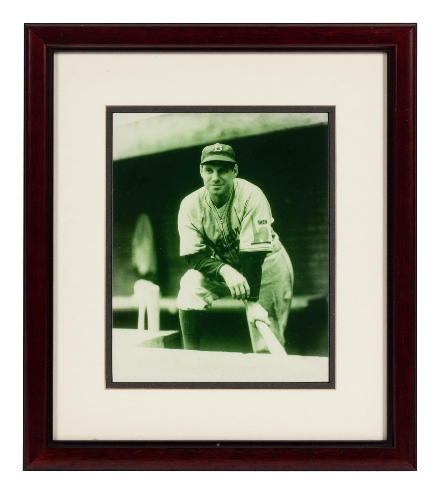 A Group of 14 Photographs of Various Chicago Baseball Players Formerly Displayed at Mike Ditka’s Restaurant