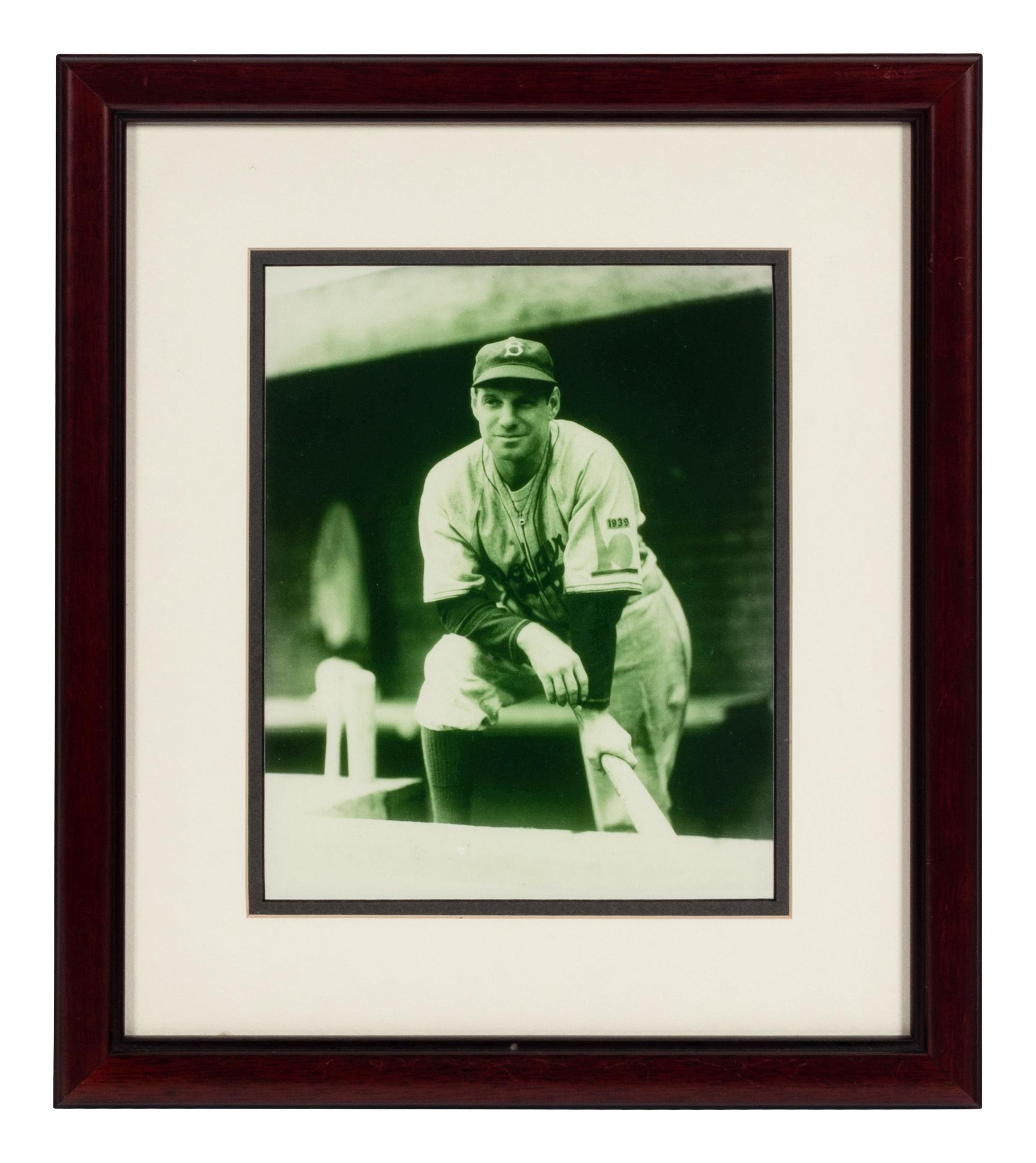 A Group of 14 Photographs of Various Chicago Baseball Players Formerly Displayed at Mike Ditka’s Restaurant