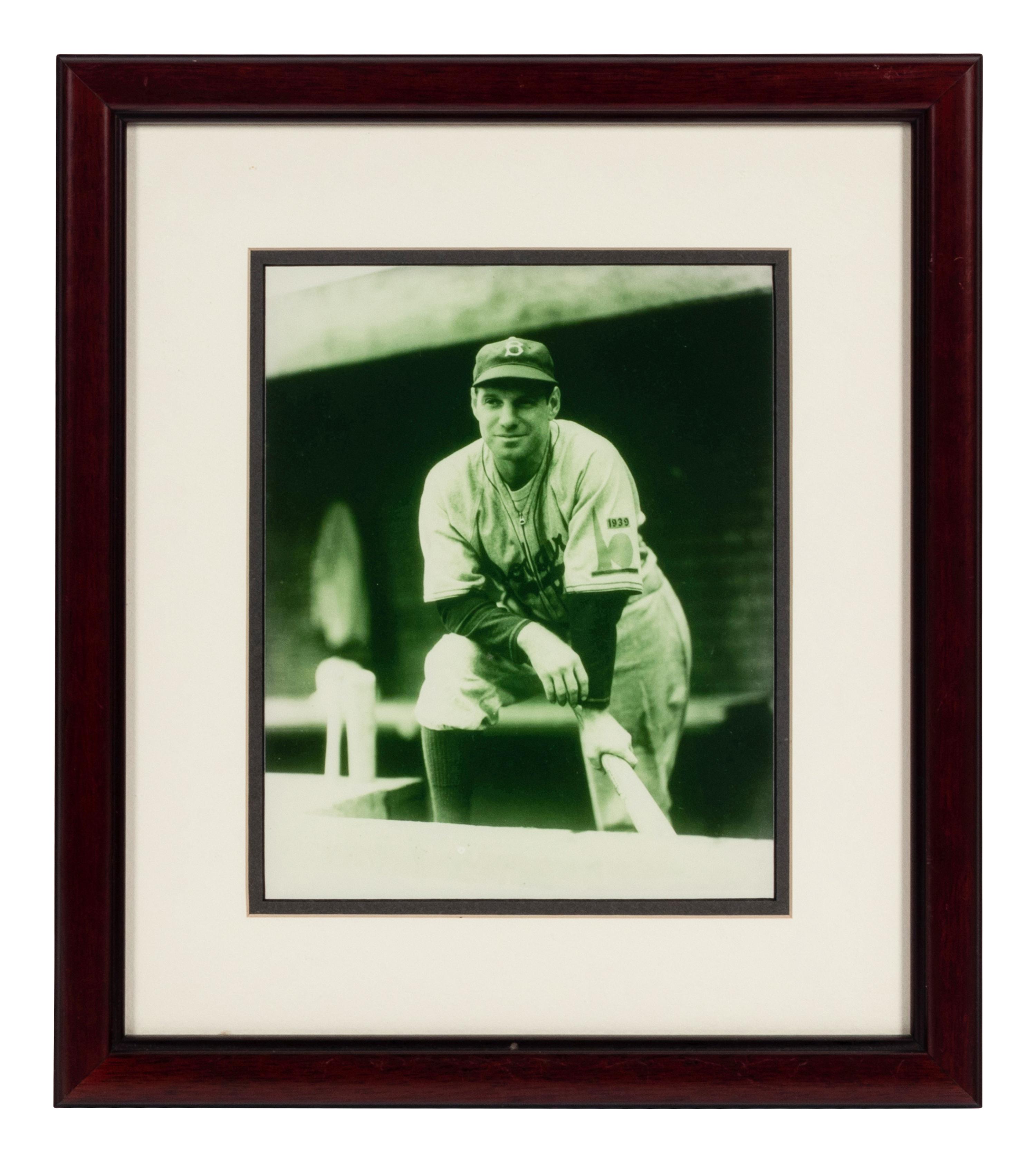 A Group of 14 Photographs of Various Chicago Baseball Players Formerly Displayed at Mike Ditka’s Restaurant