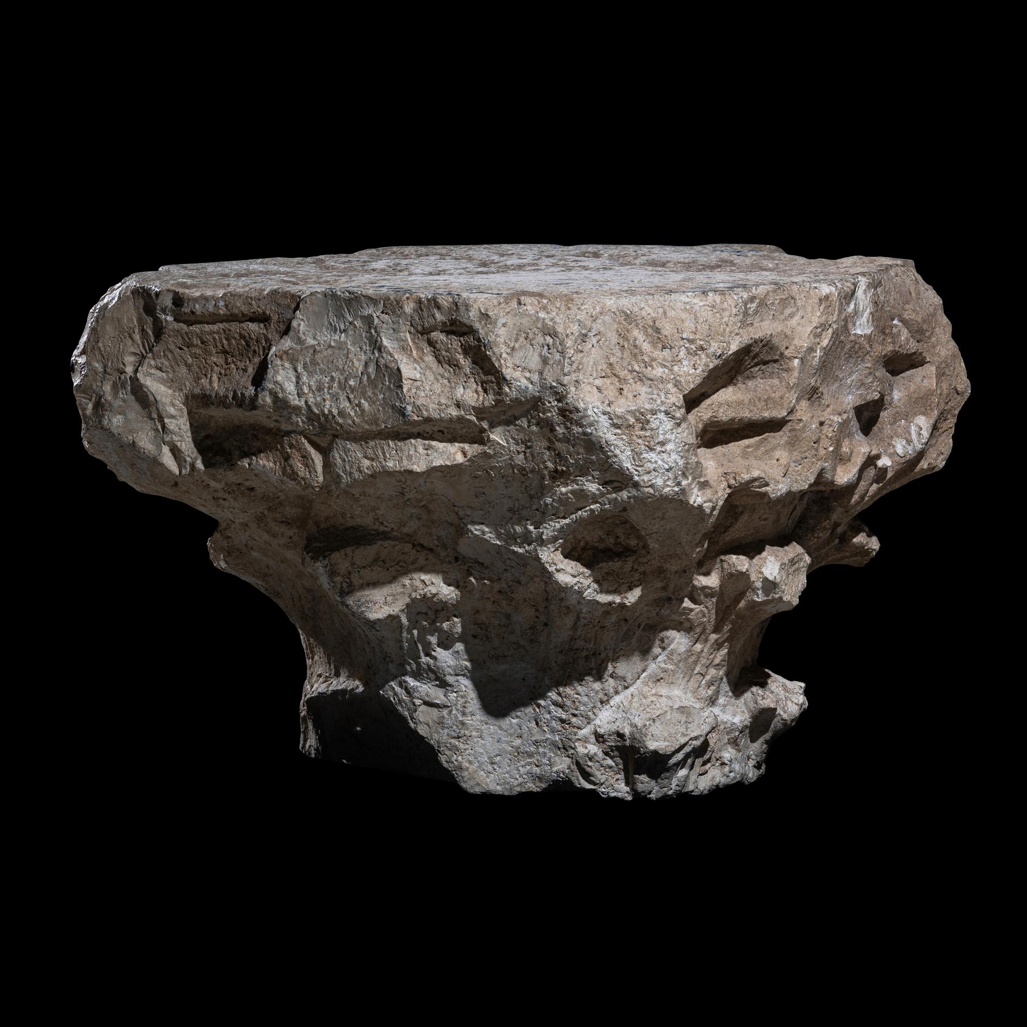 A Roman Marble Capital