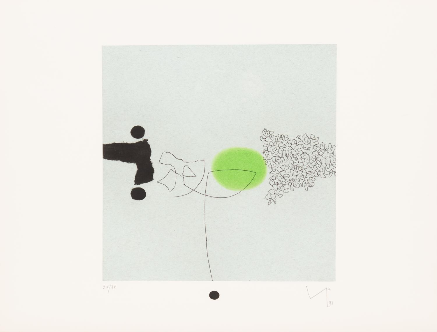 Sensory World (four plates from the suite of seven)