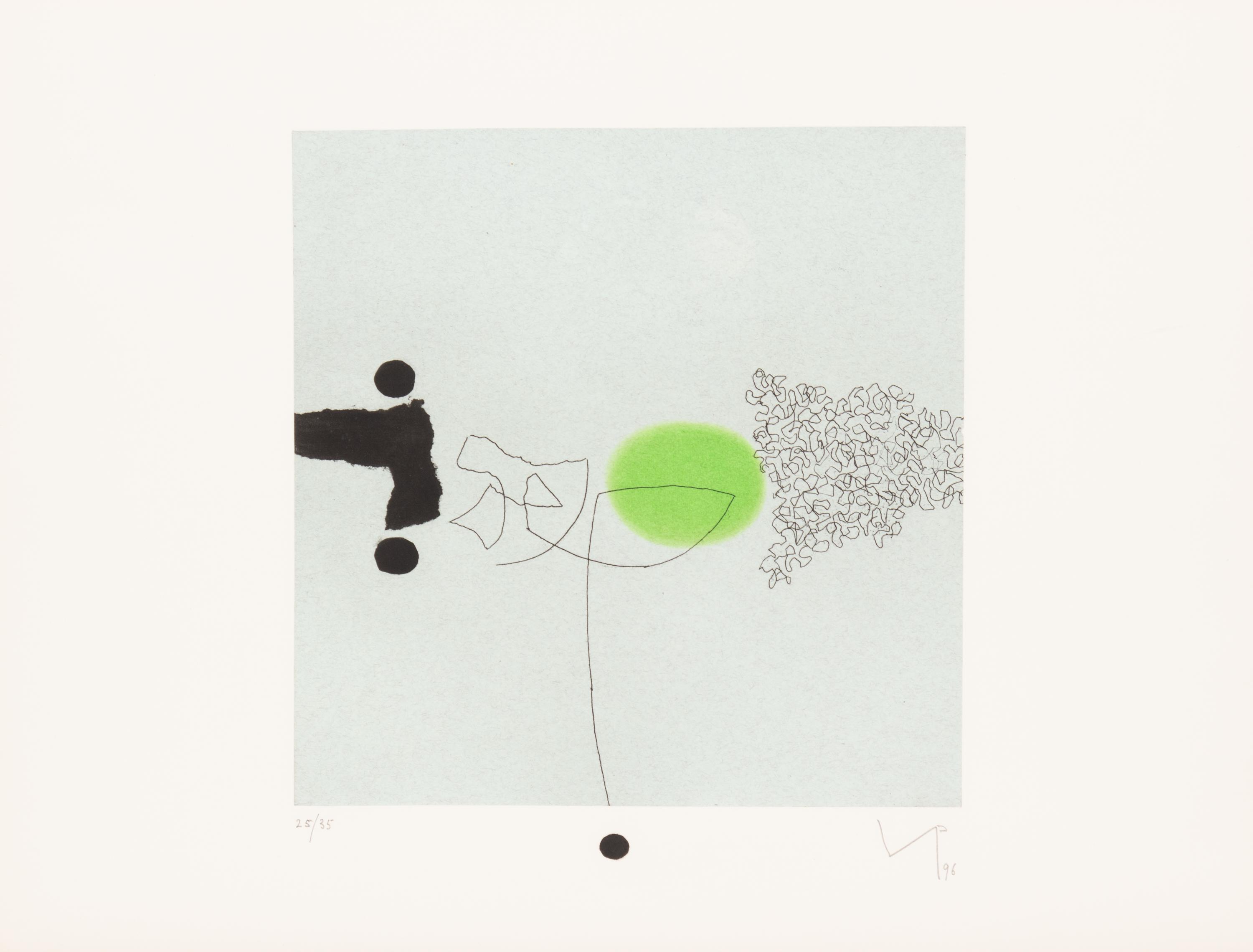 Sensory World (four plates from the suite of seven)