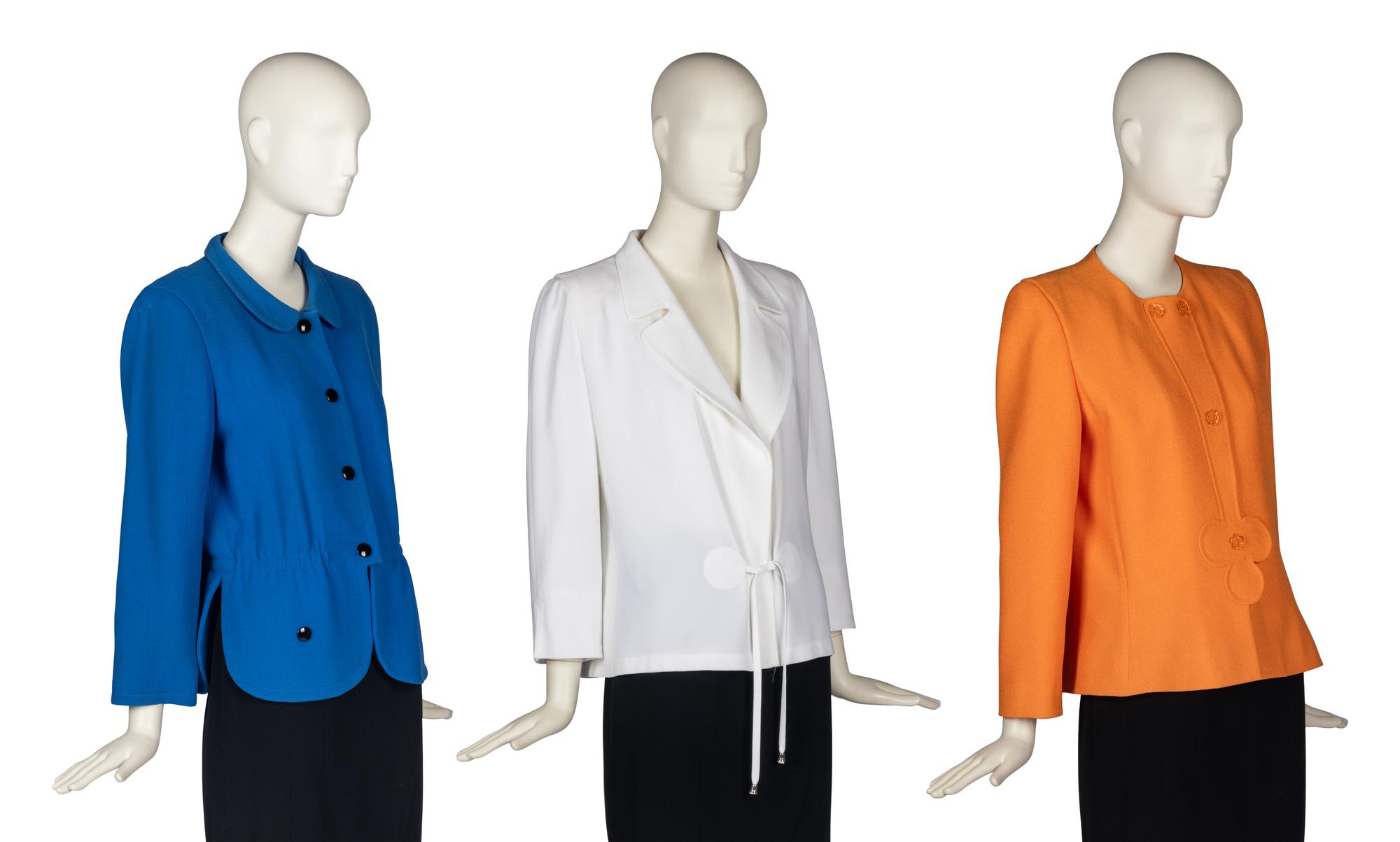 Three Pierre Cardin Jackets, Mostly Haute Couture