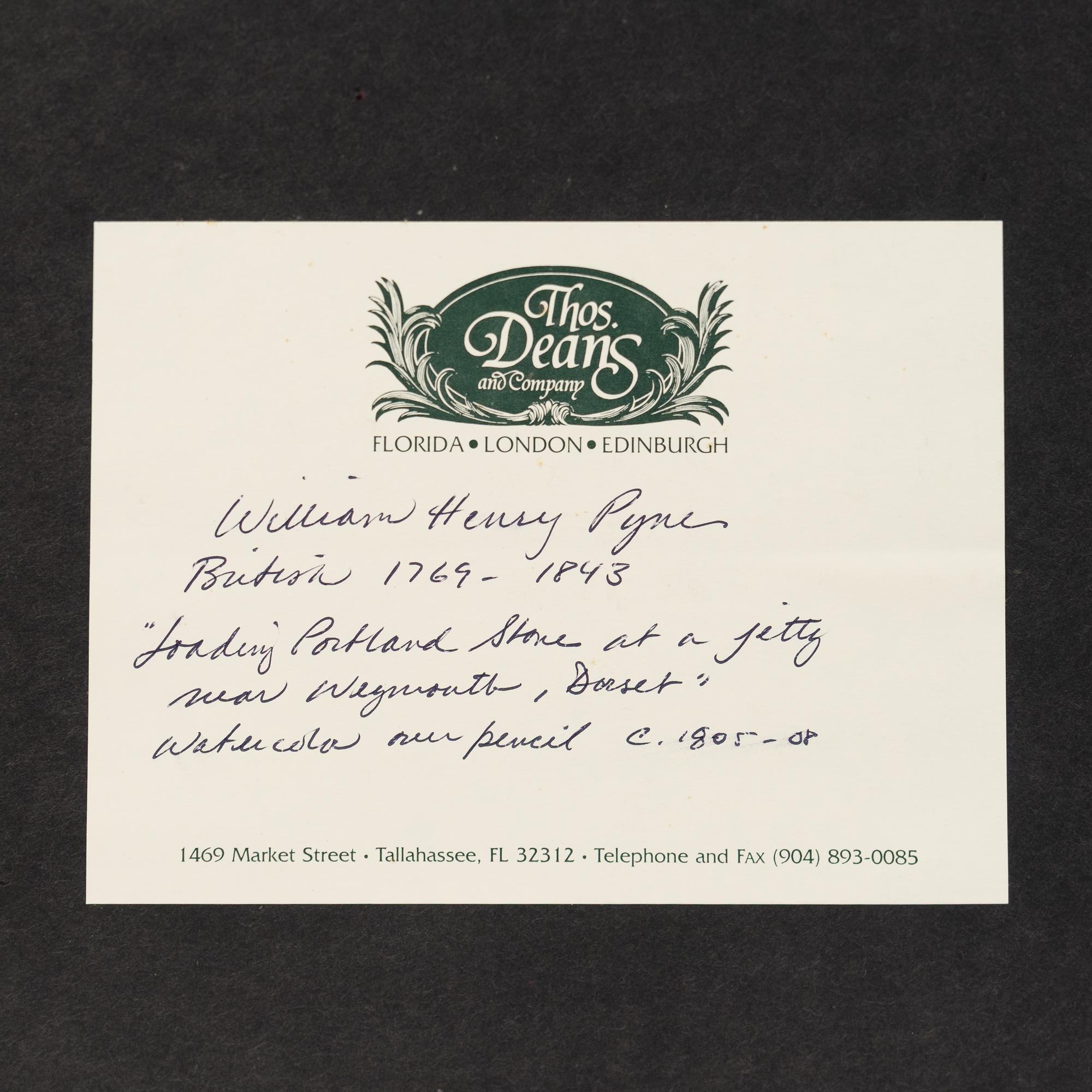Three Maritime Scenes