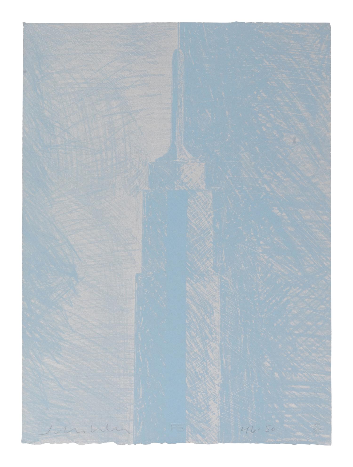 Three Works: Empire State Blue, Empire State Red, Empire State Burgundy