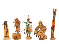 Collection of Hopi Katsinas