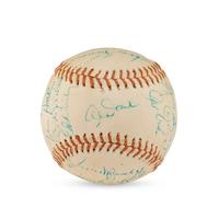 A 1963 San Francisco Giants Team Signed Autograph Baseball (Beckett Authentication Services)