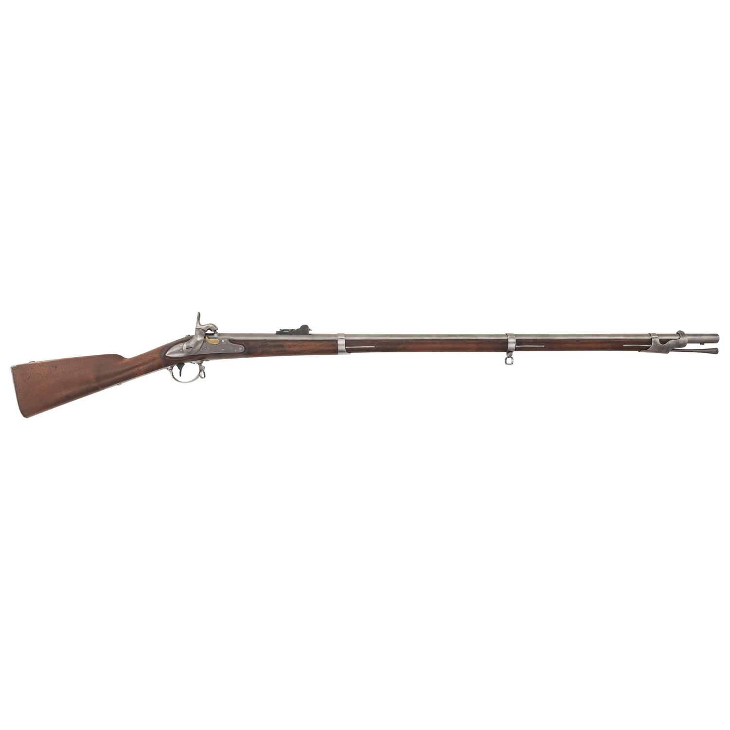 Rifled & Sighted US Model 1840 Percussion Conversion Musket by Pomeroy