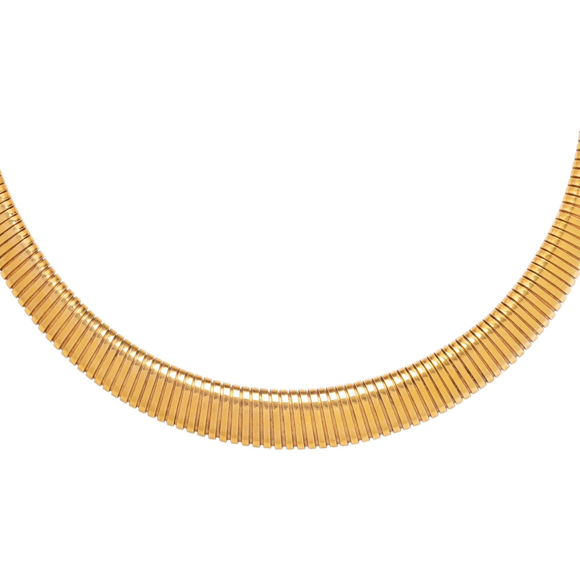 YELLOW GOLD NECKLACE