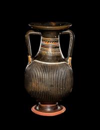 An Apulian Gnathian-Ware Ribbed Pelike