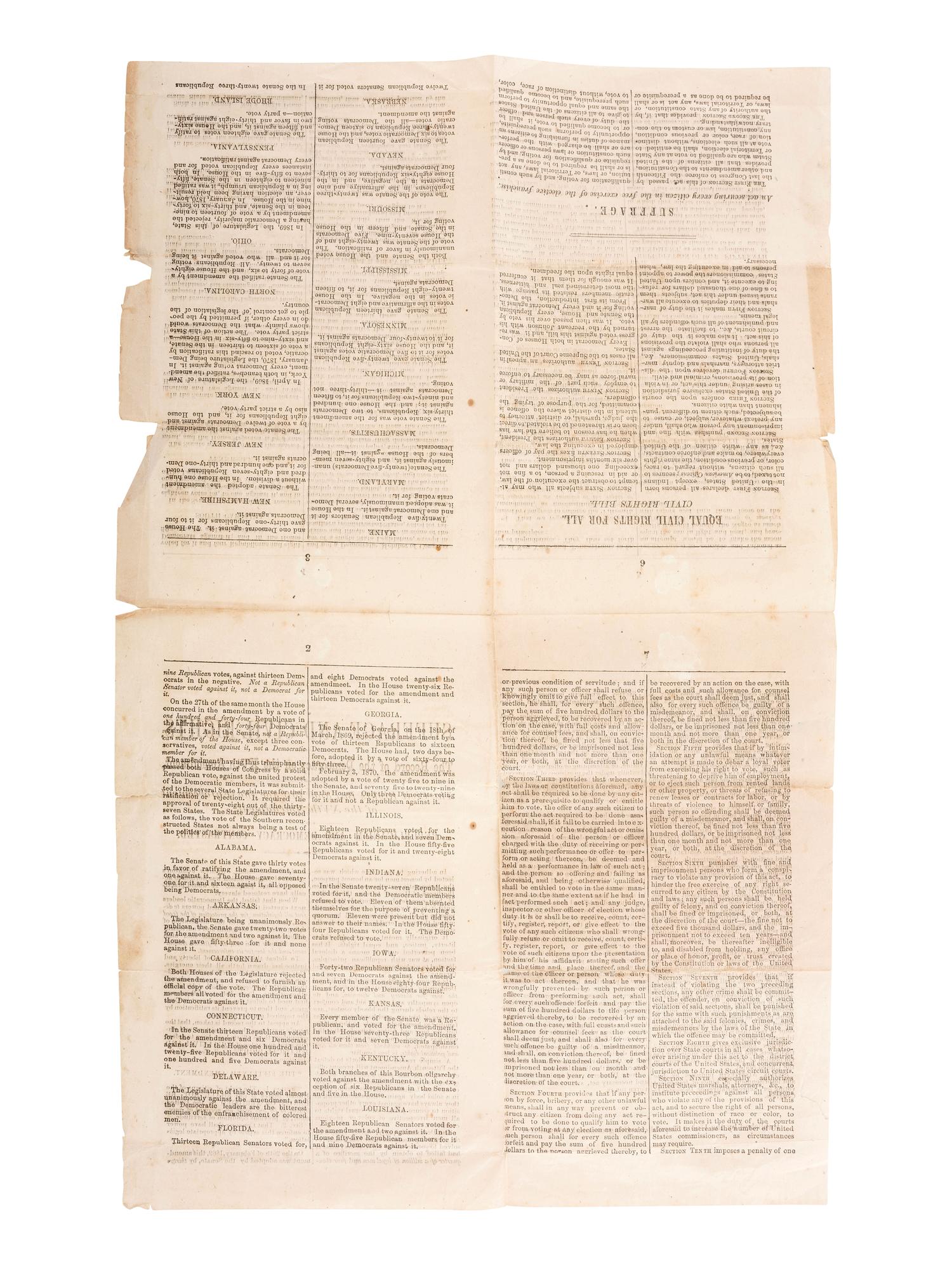 [AFRICAN AMERICANA - VOTING RIGHTS].