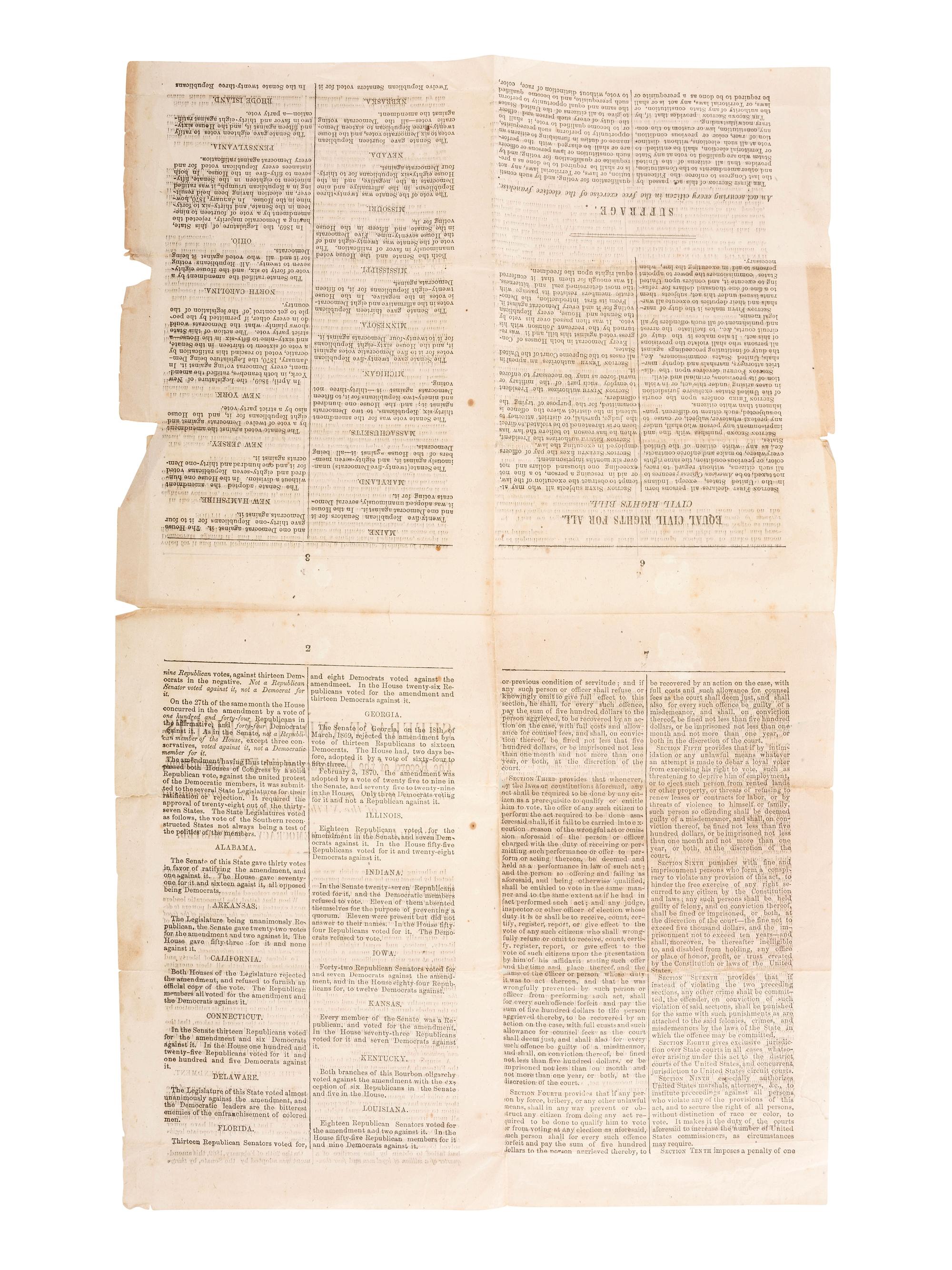[AFRICAN AMERICANA - VOTING RIGHTS].